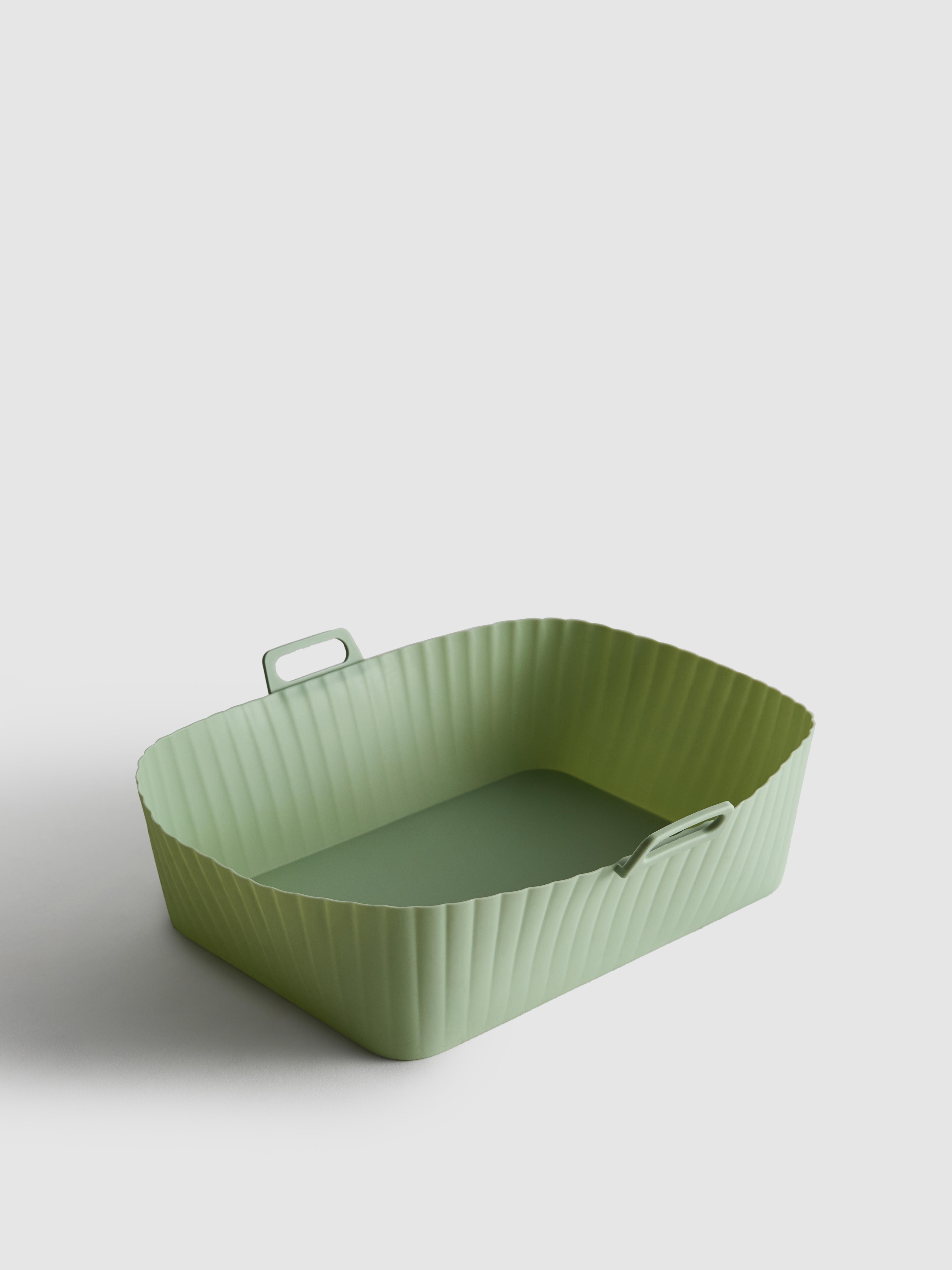 Airfryer-mandjes, set van 2