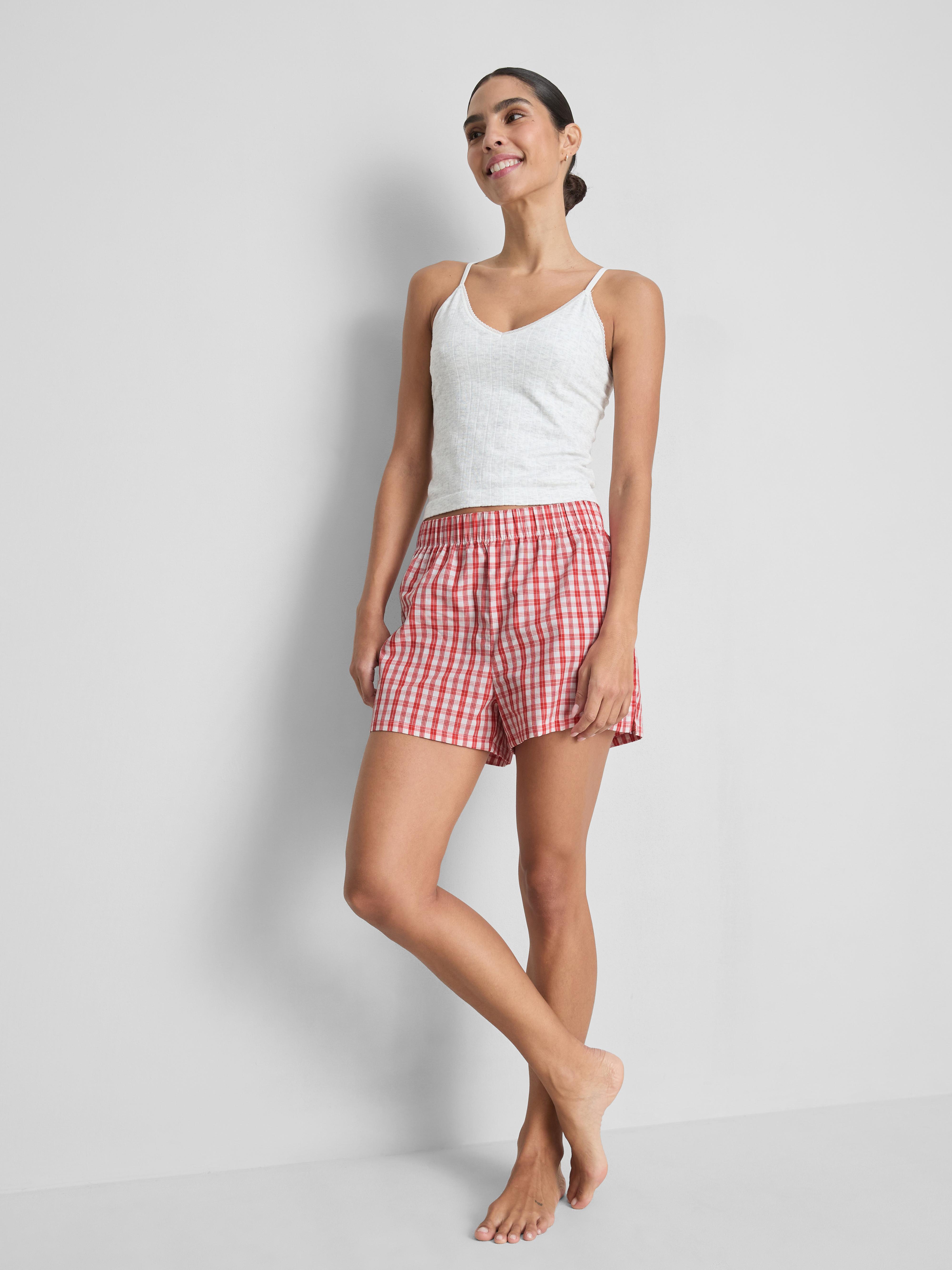 Printed Cotton Pyjama Shorts