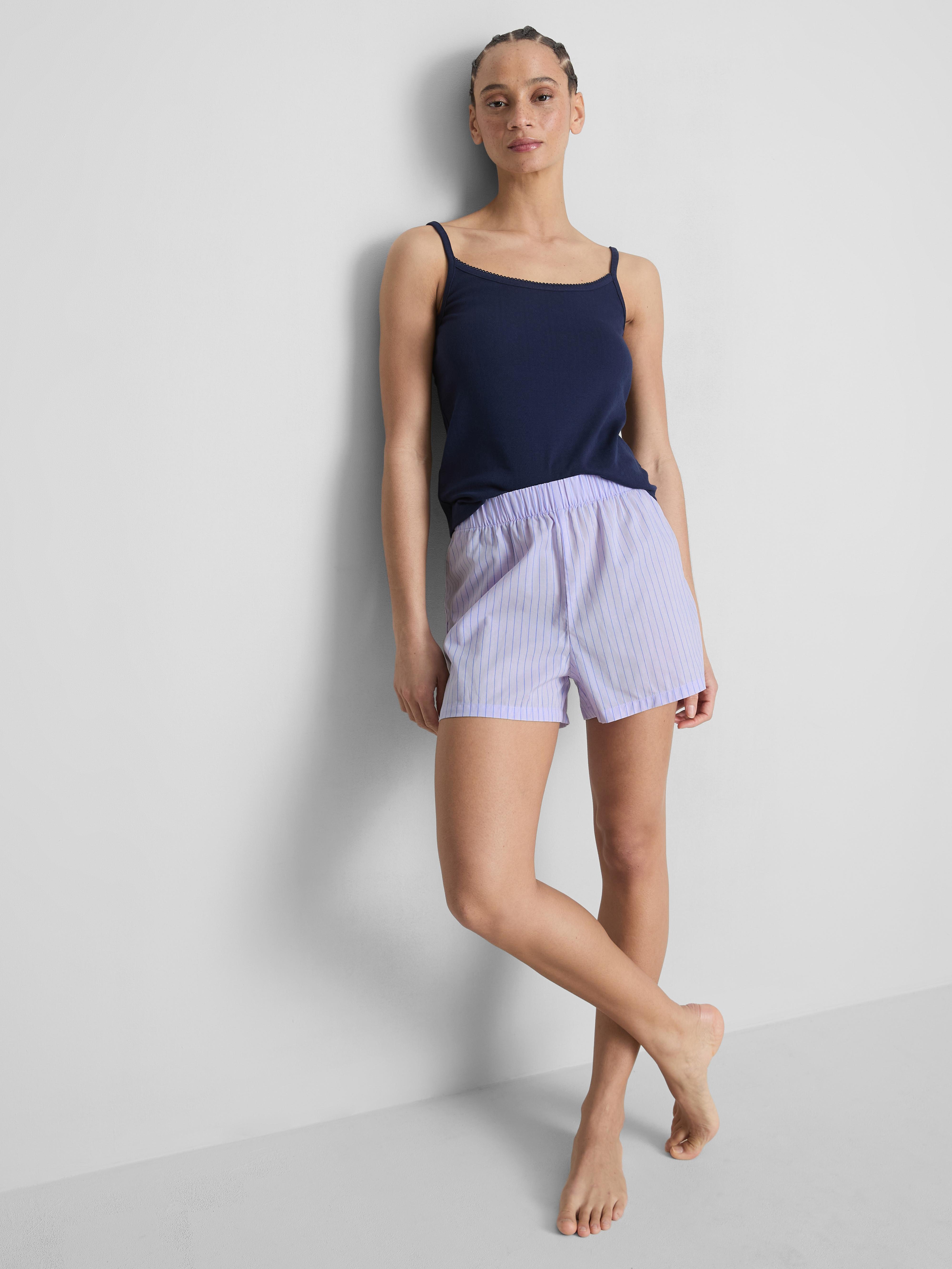 Printed Cotton Pyjama Shorts