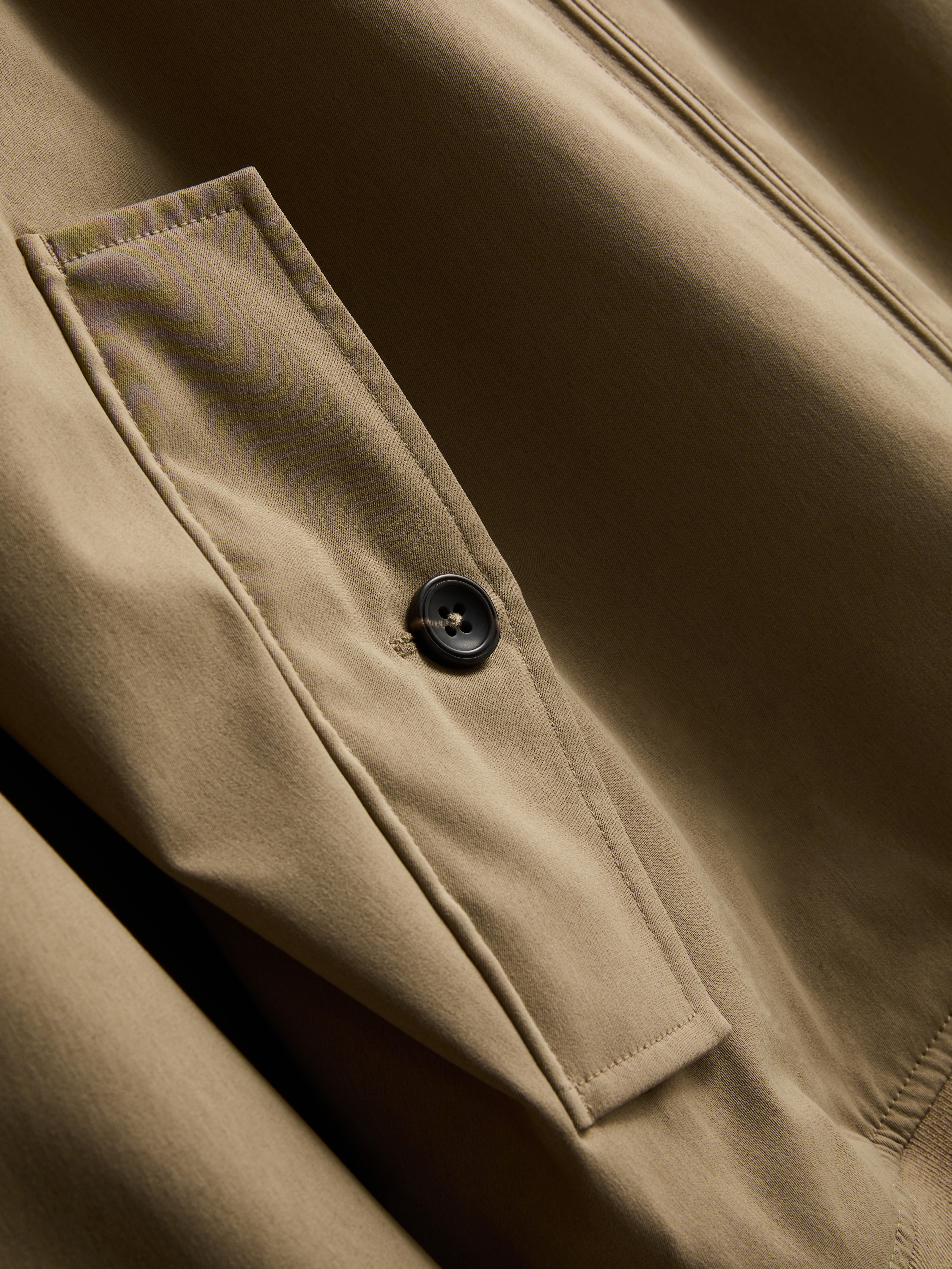 Zip-Up Harrington Jacket