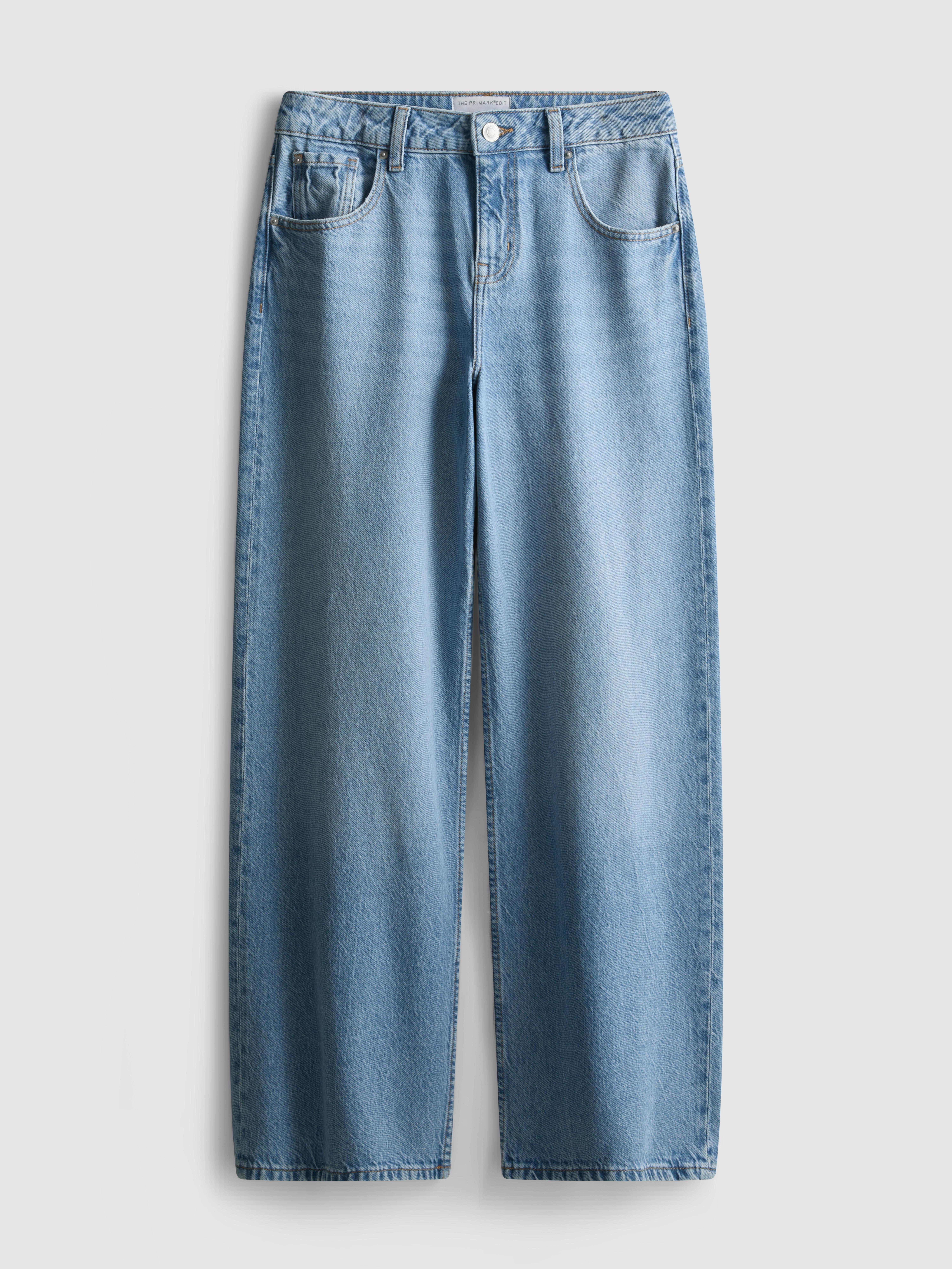 The Edit Straight-Leg Cotton Denim Jeans