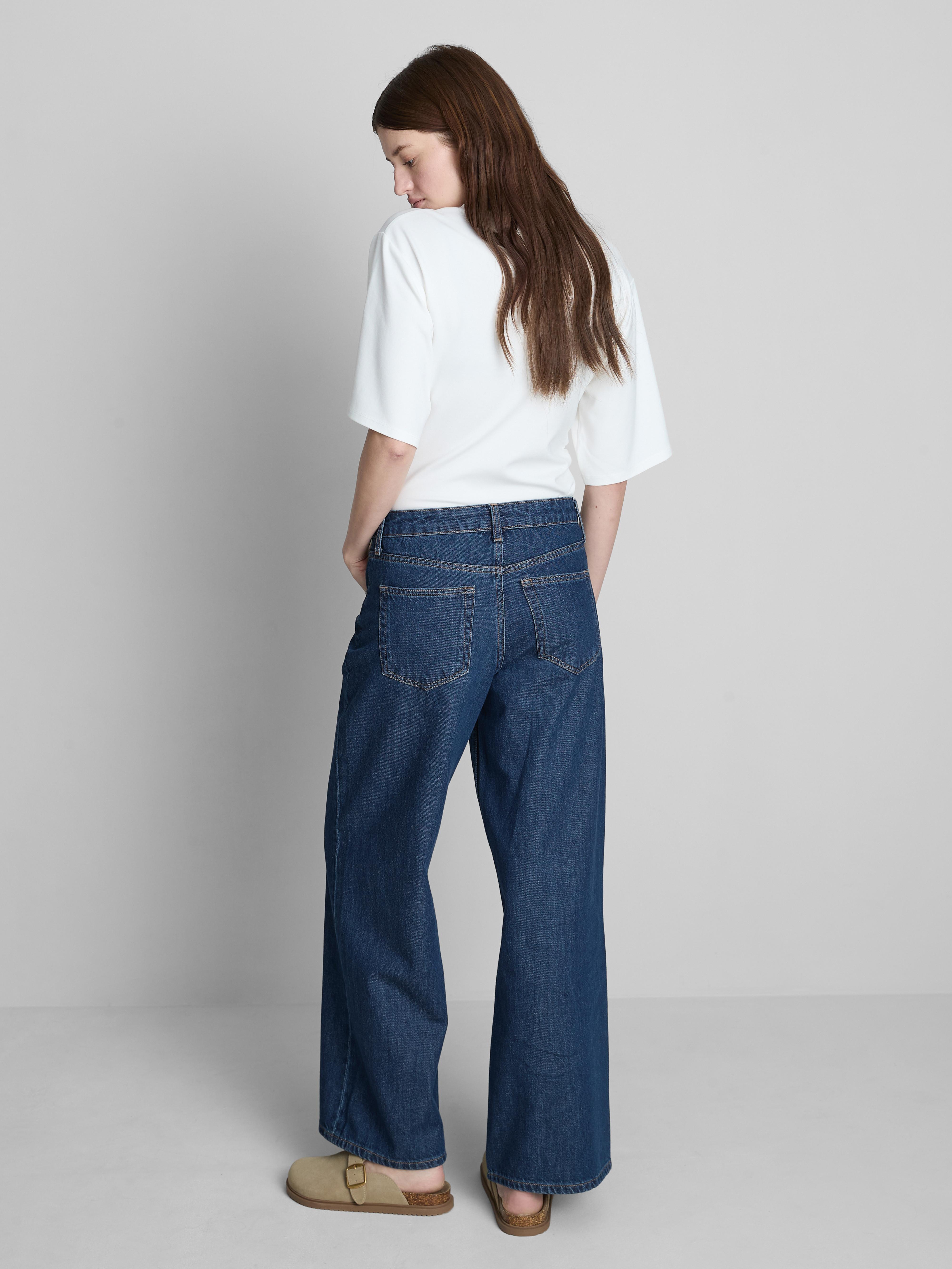 The Edit Straight-Leg Cotton Denim Jeans