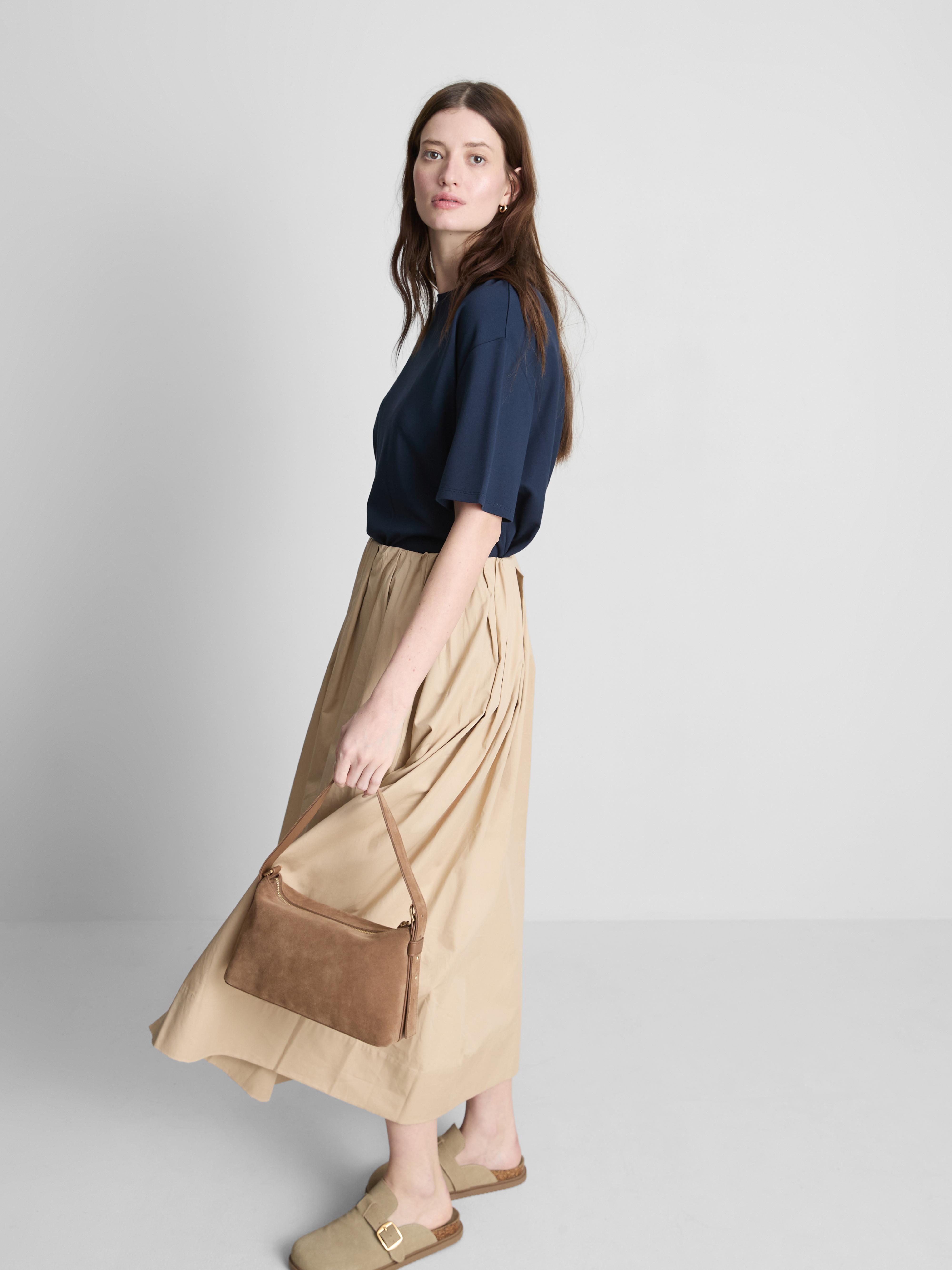 Women's Navy The Edit Crew Neck T-Shirt