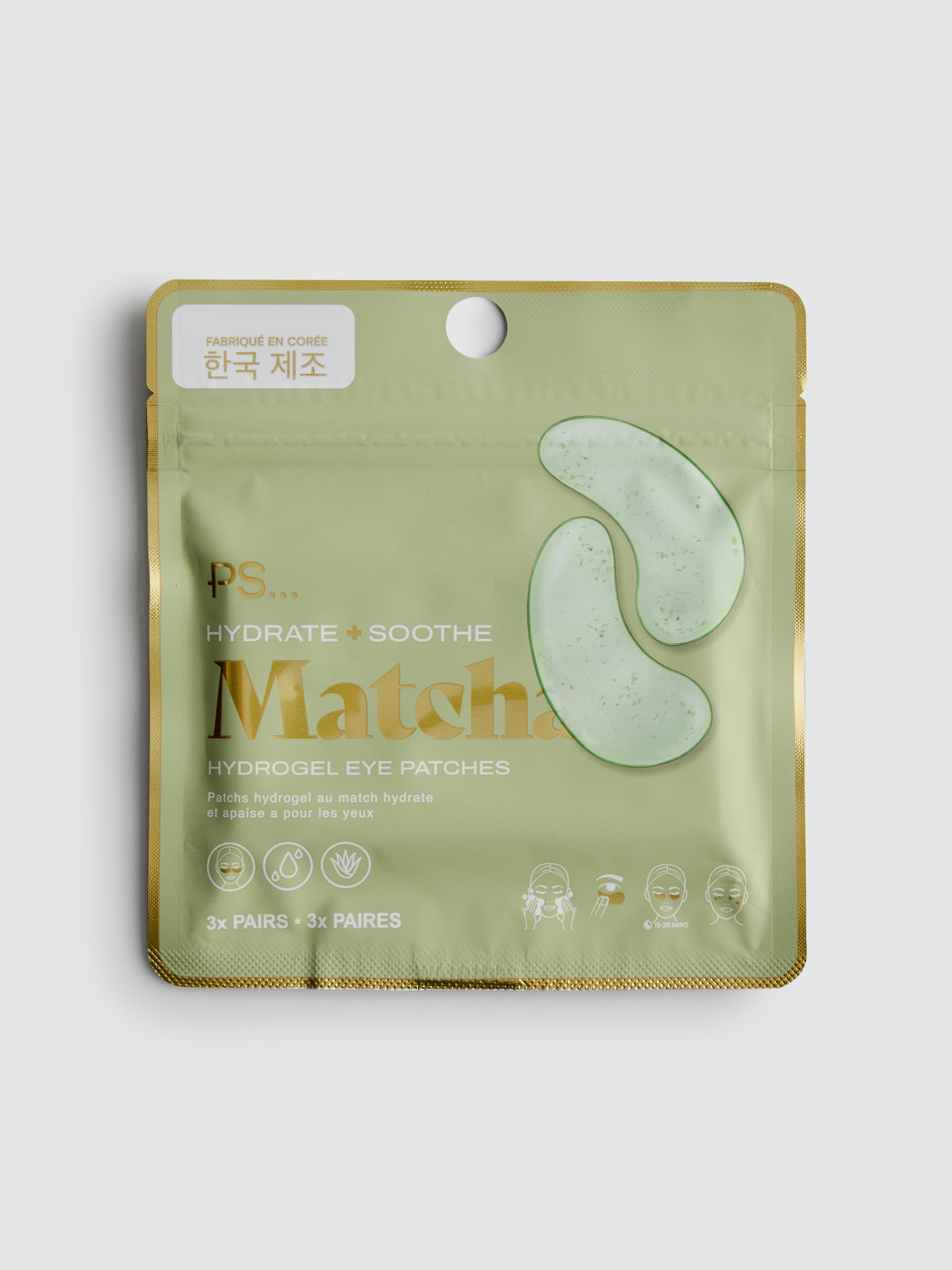 3pk PS... Matcha Gel Eye Patches