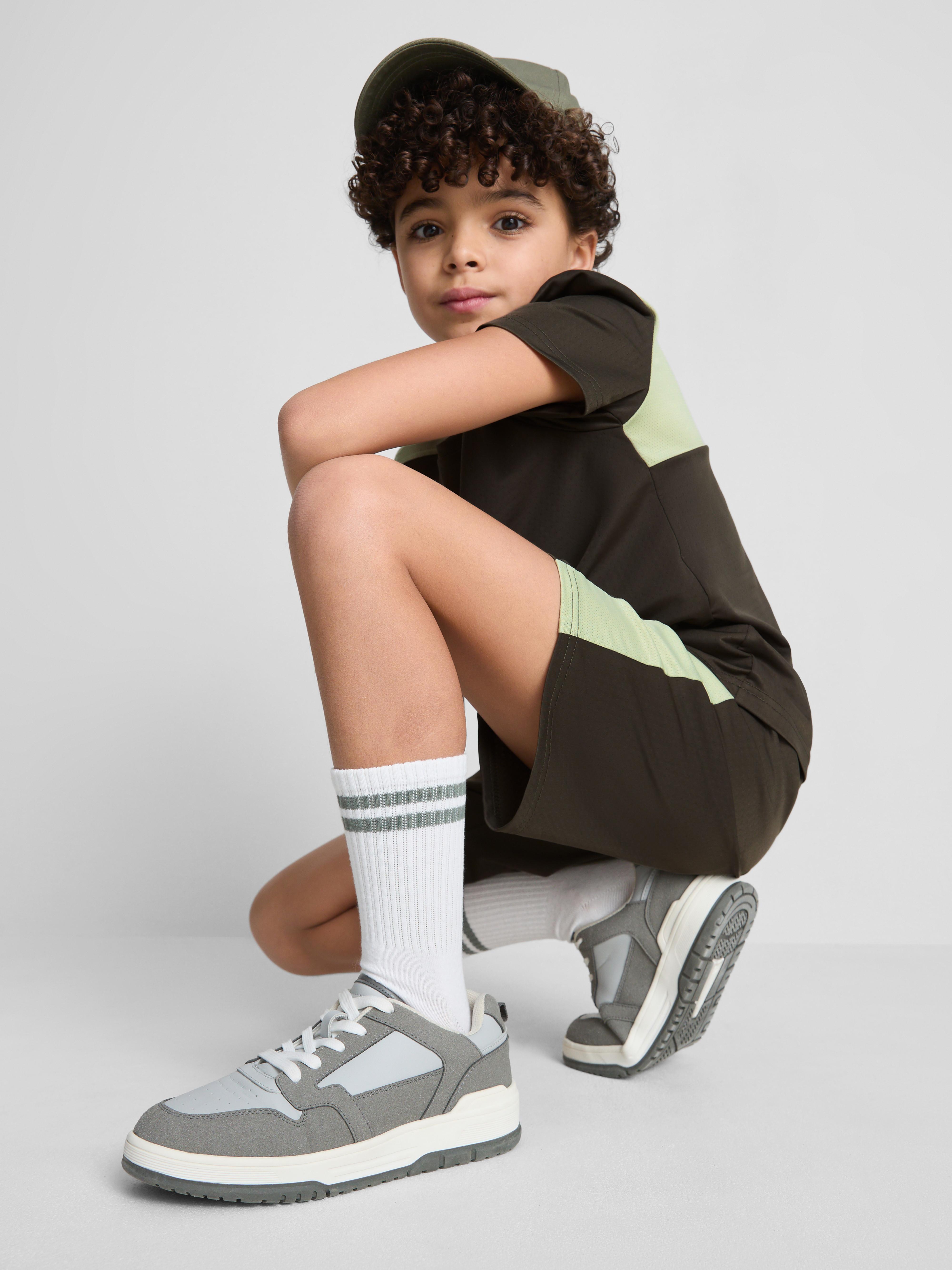 Boys Light Green 7-15yrs | Active Textured Sports Set