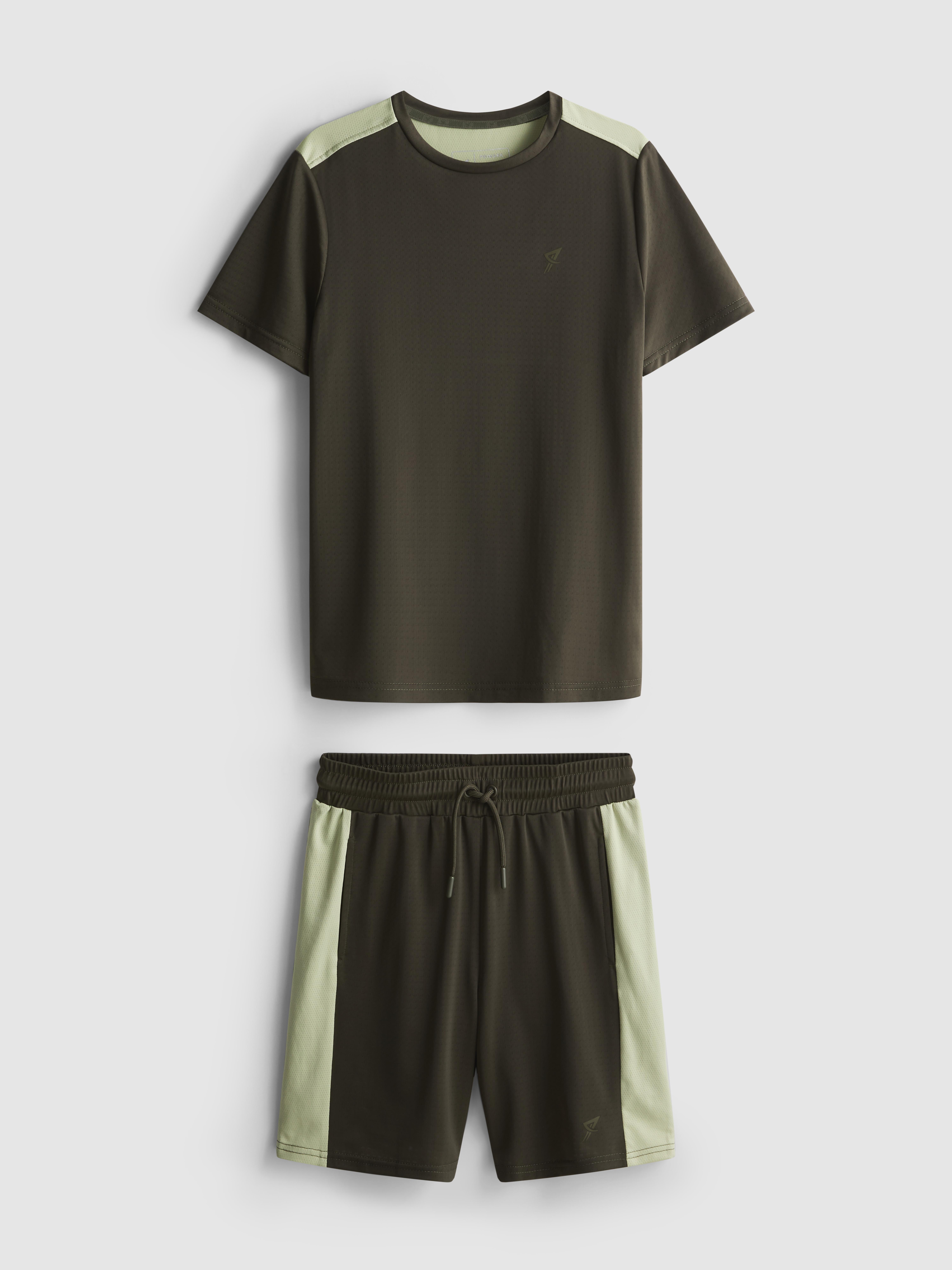 Boys Light Green 7-15yrs | Active Textured Sports Set