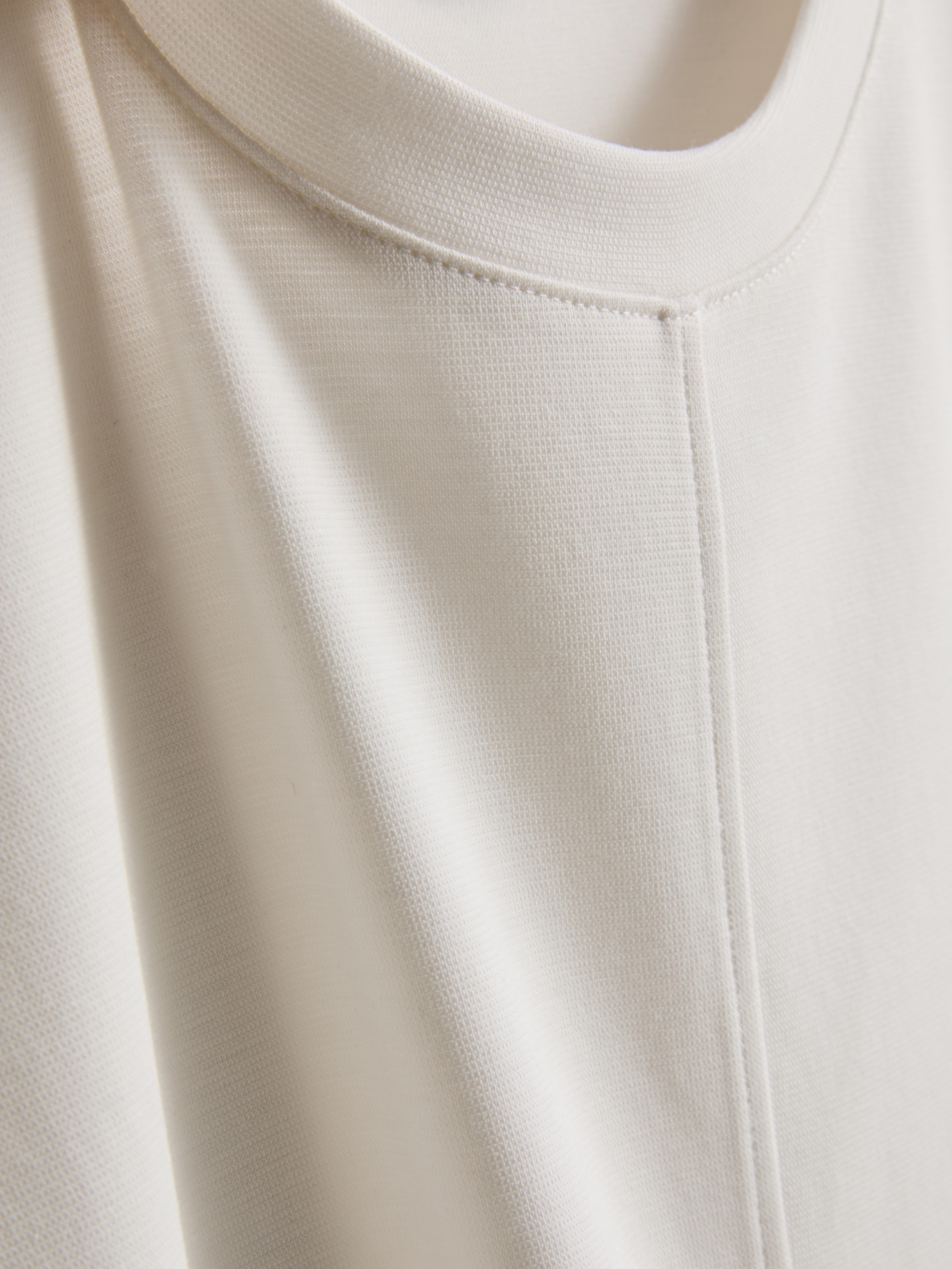 The Edit Seam-Detail Tee