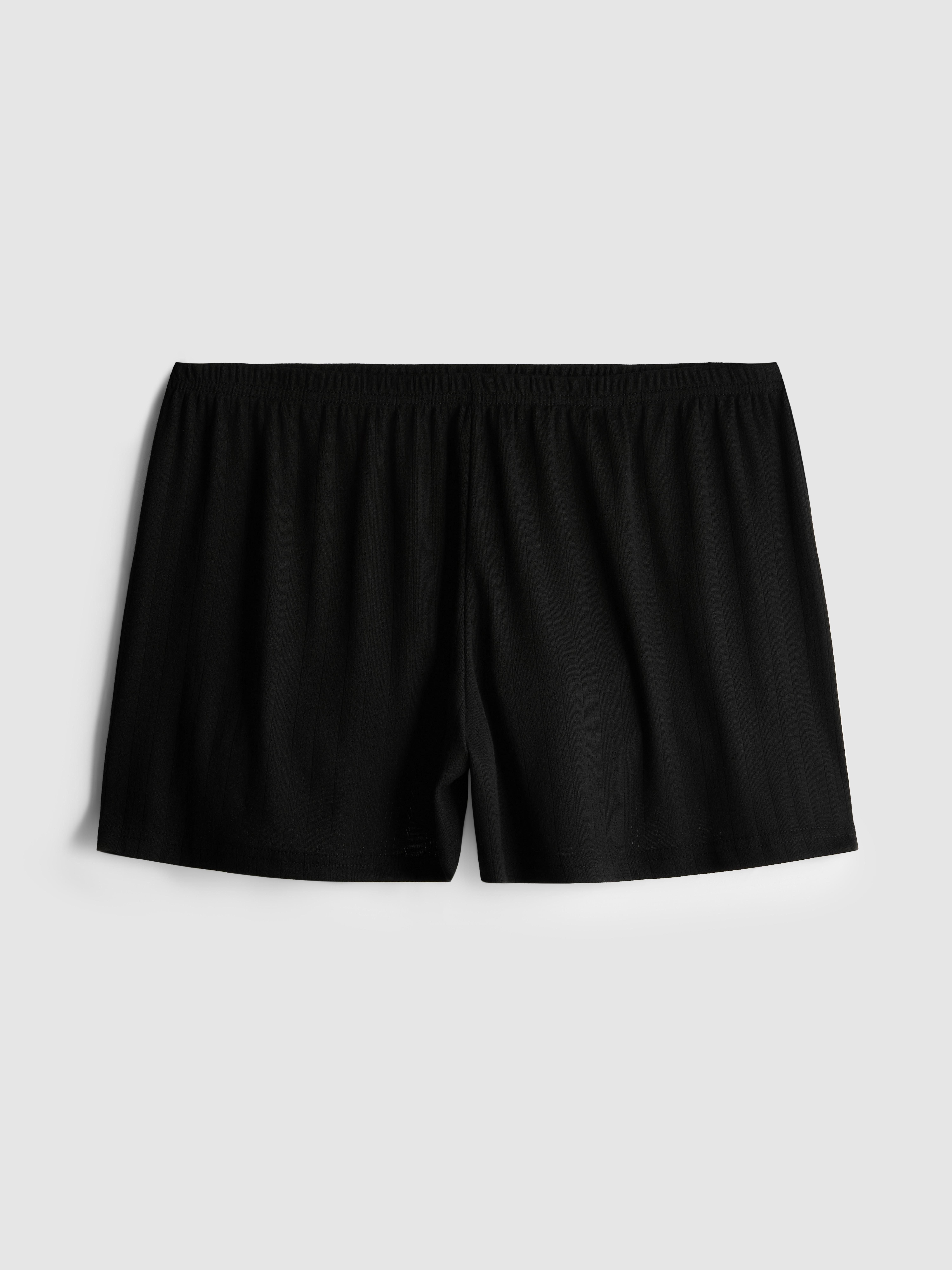 Pointelle Pajama Shorts