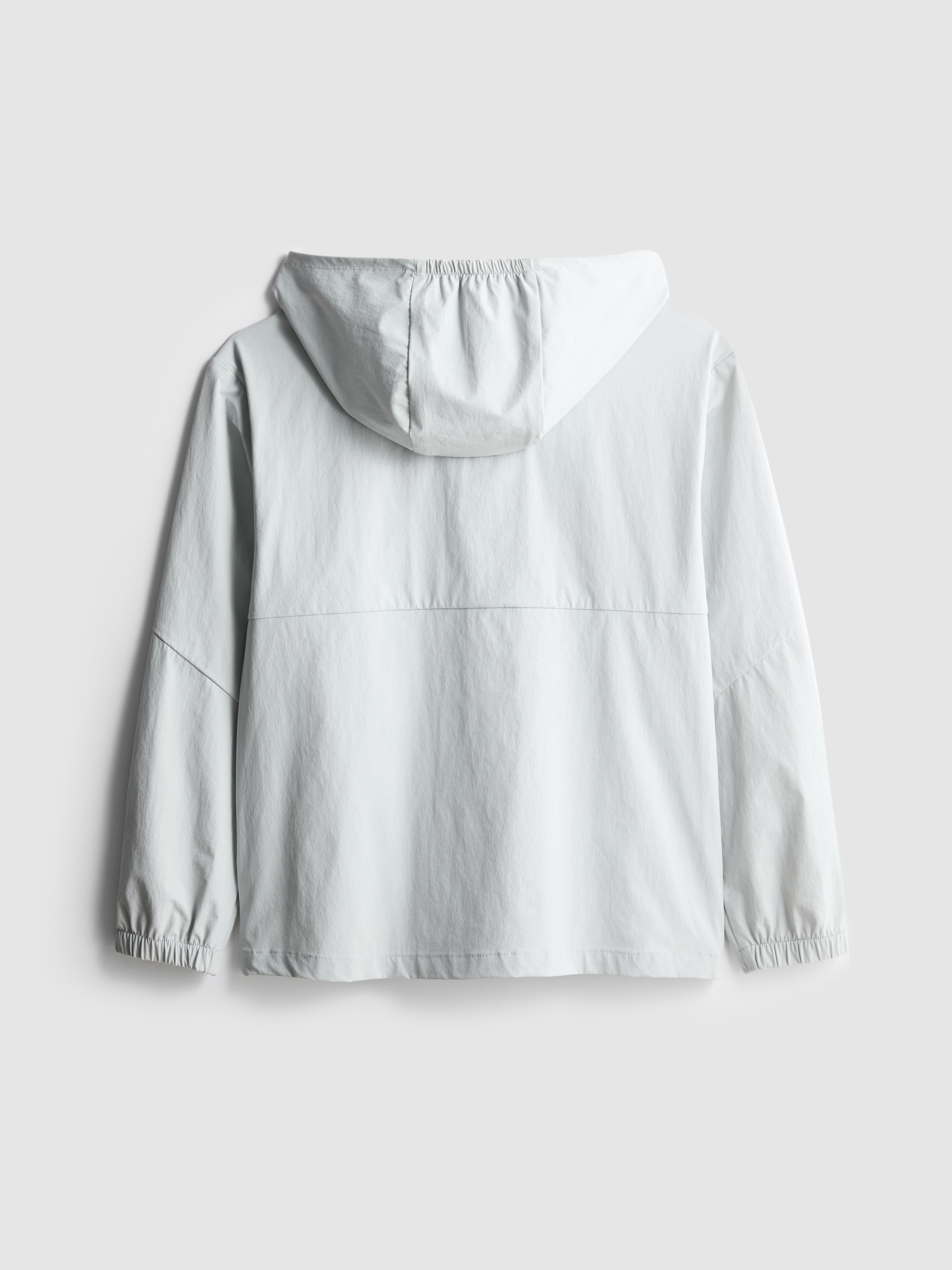 Boys Light Gray 7-15yrs | Zip-Up Sports Jacket