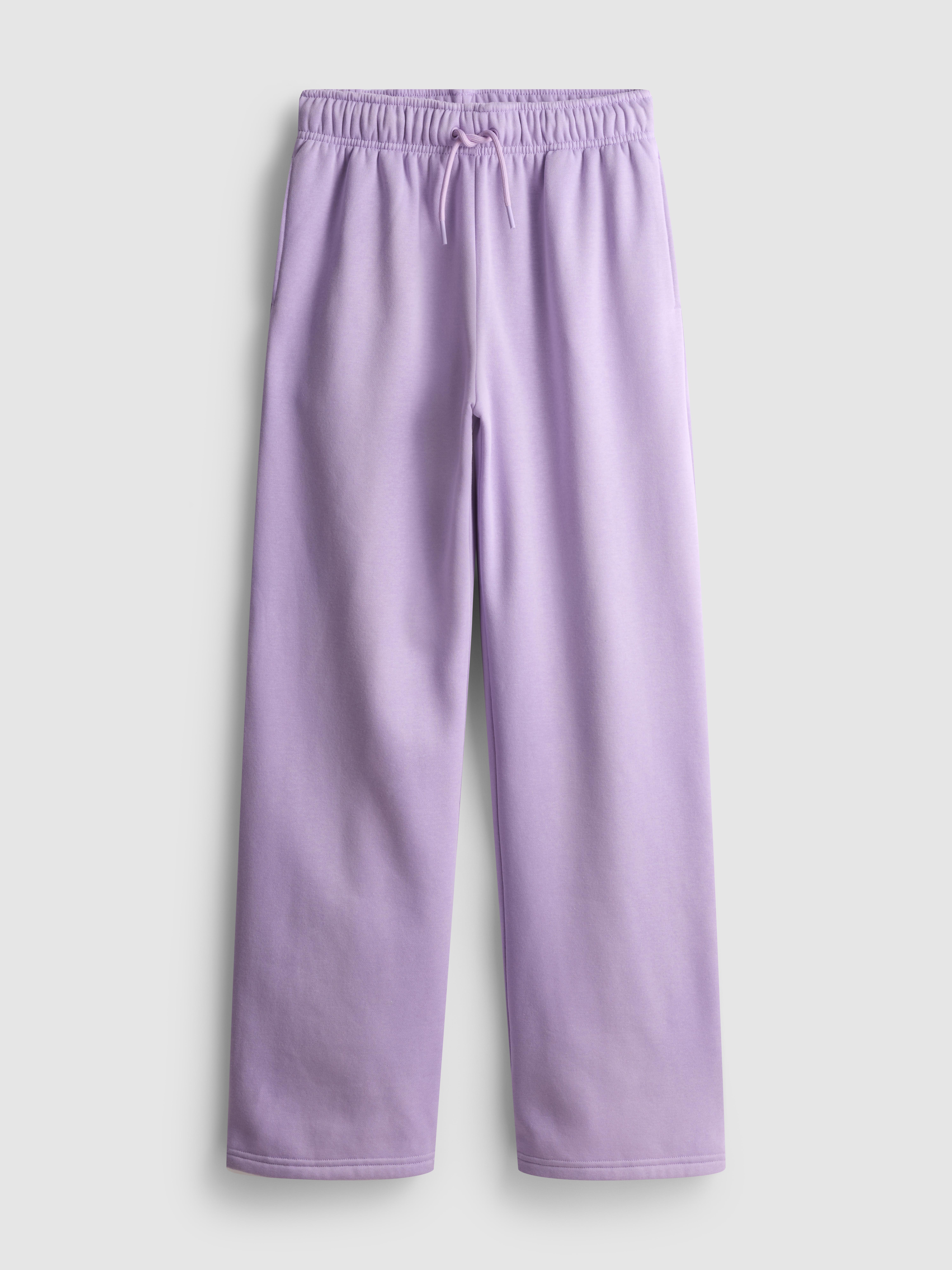 Jogginghose aus Baumwollmischung mit geradem Bein