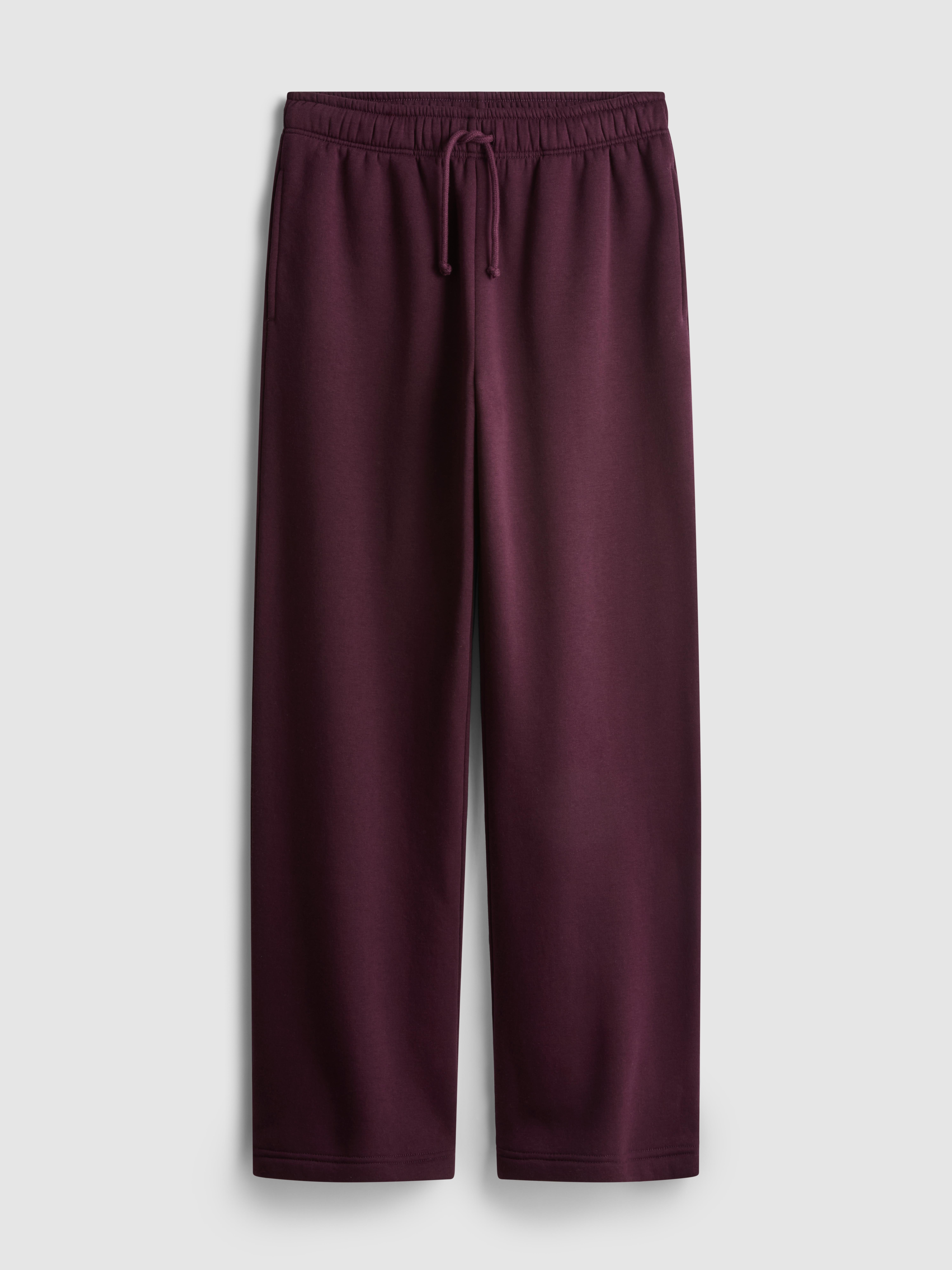 Cotton Blend Straight Leg Joggers