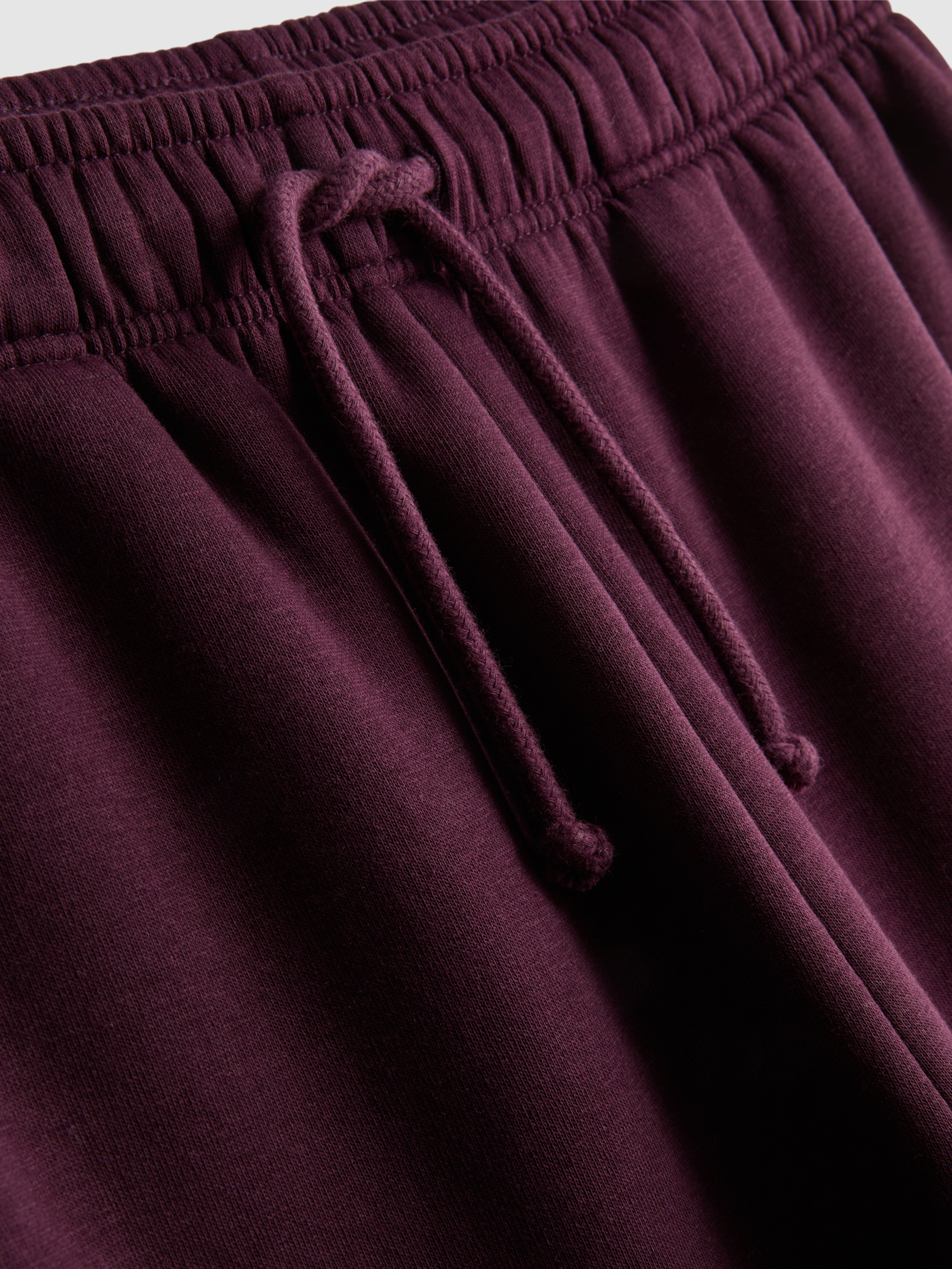 Cotton Blend Straight Leg Joggers