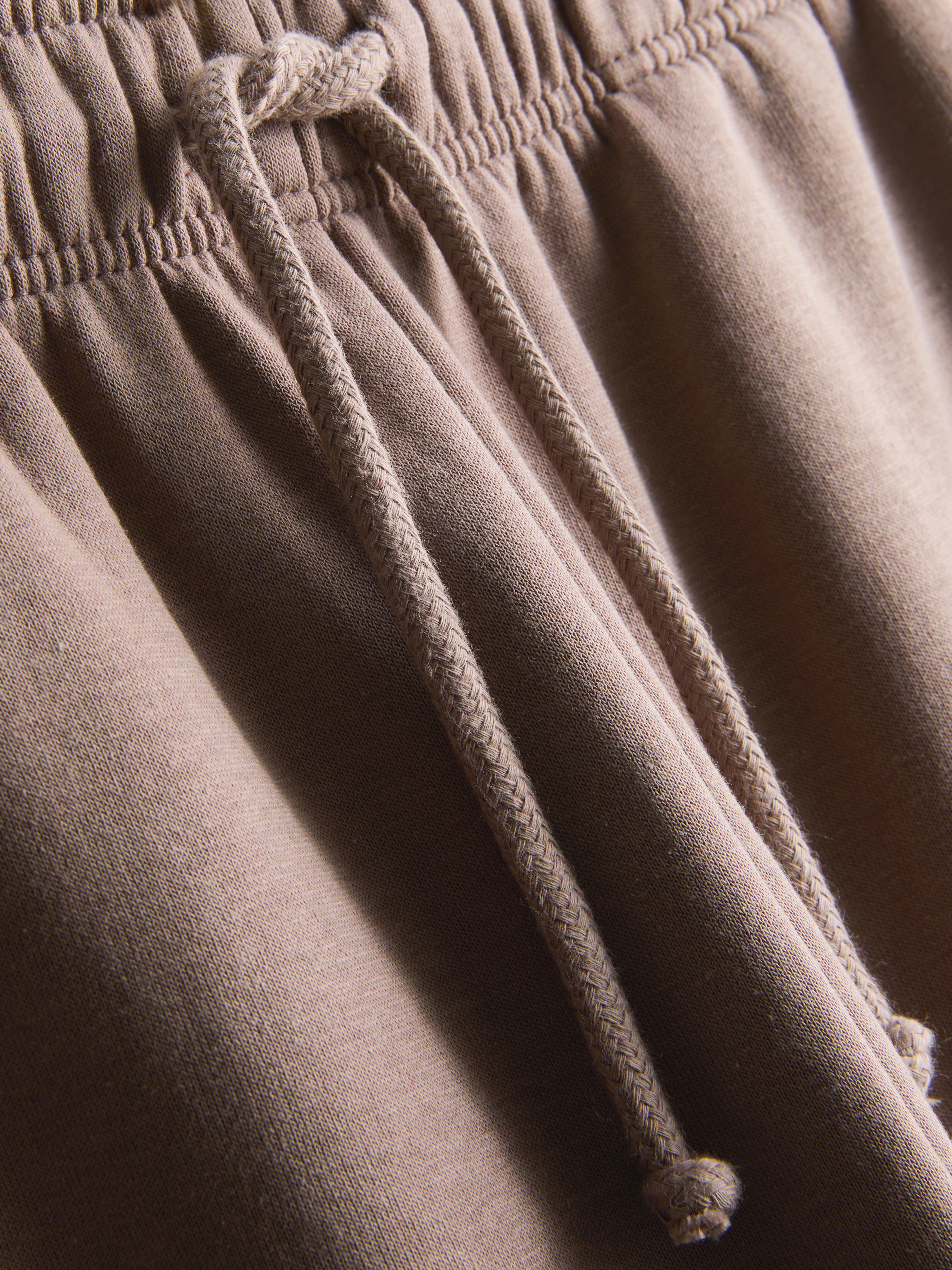 Tepláky ze směsi bavlny s rovnými nohavicemi