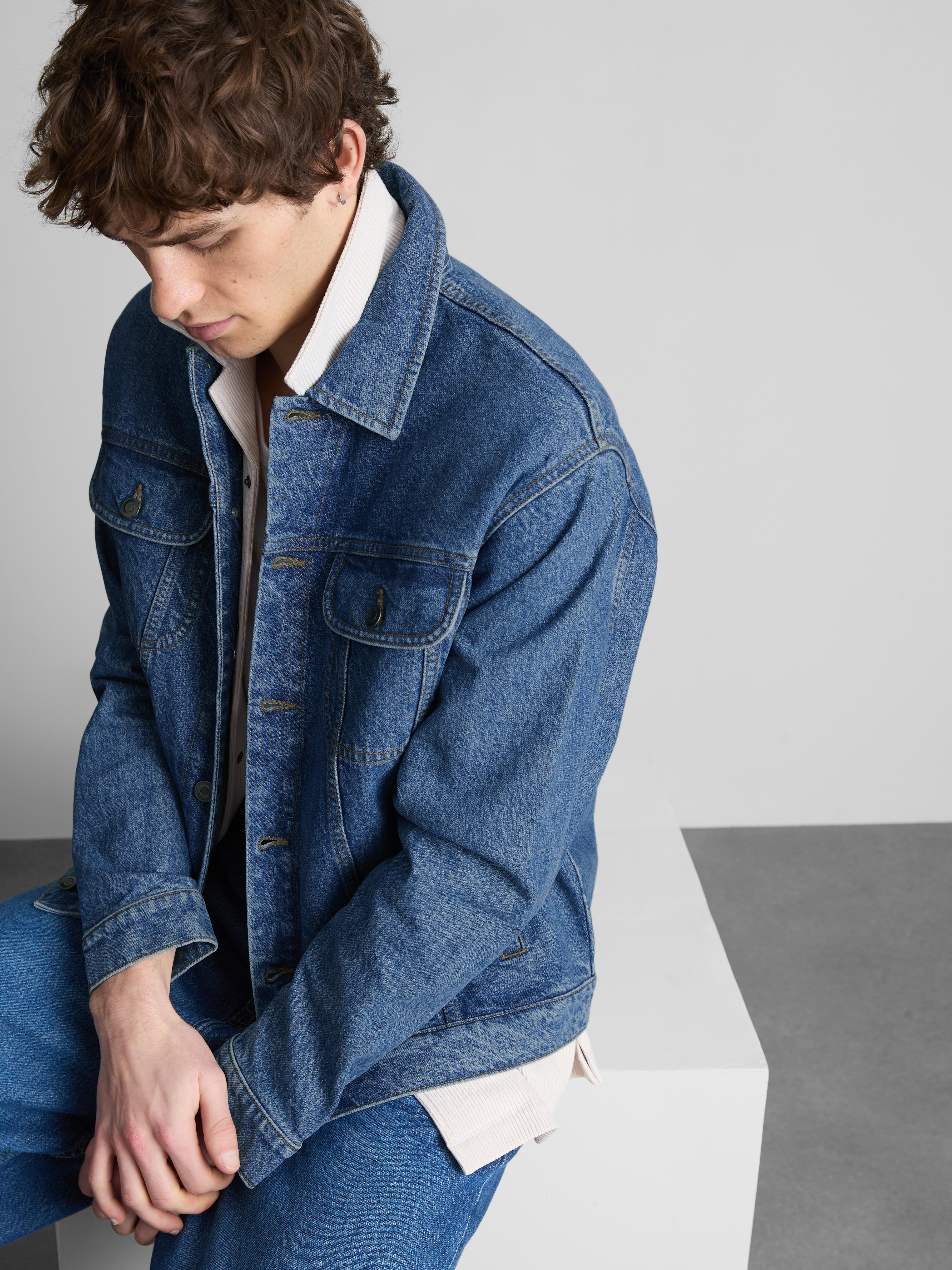 Trucker-Jeansjacke
