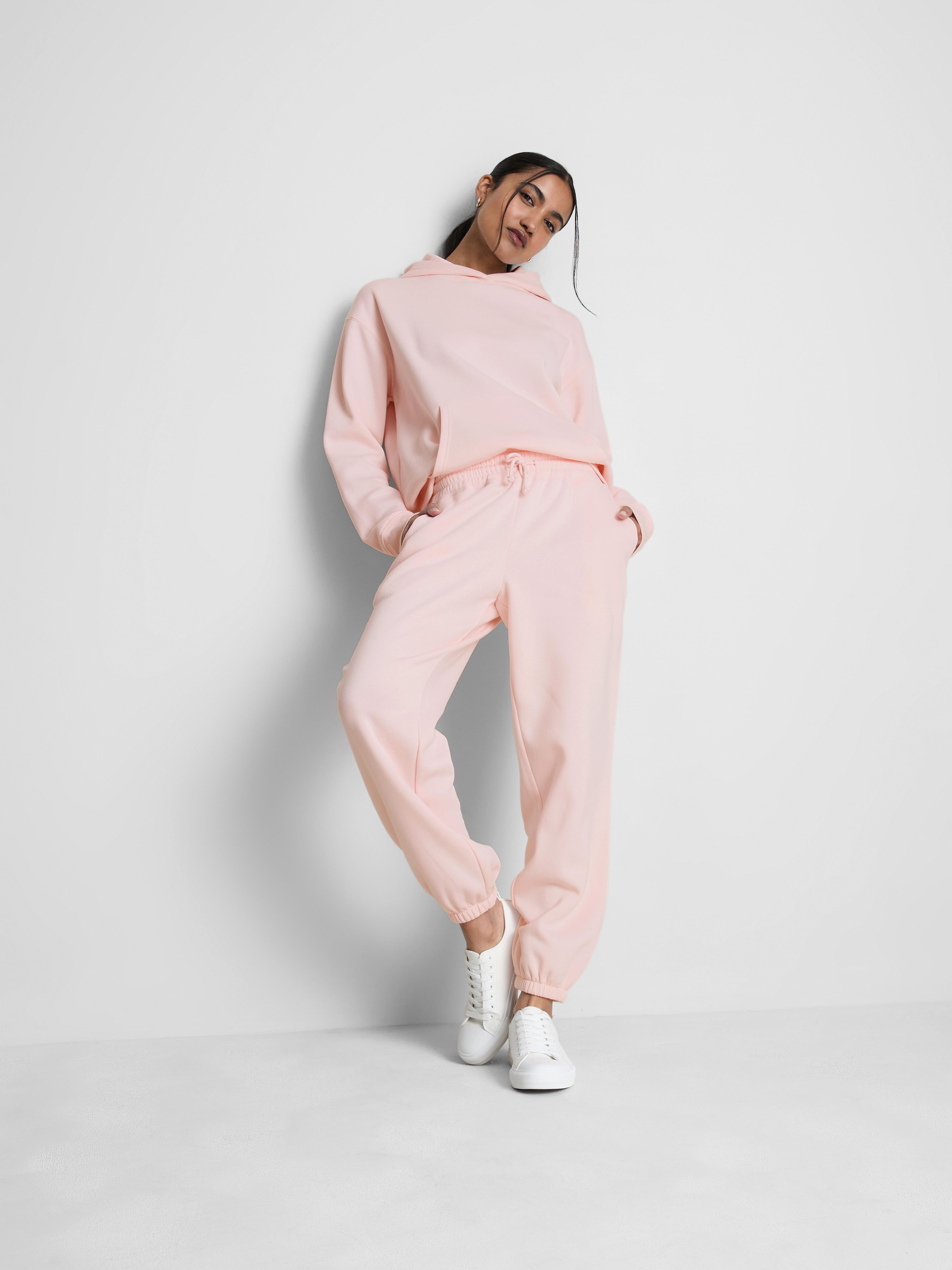 Cotton Blend Cuffed Joggers