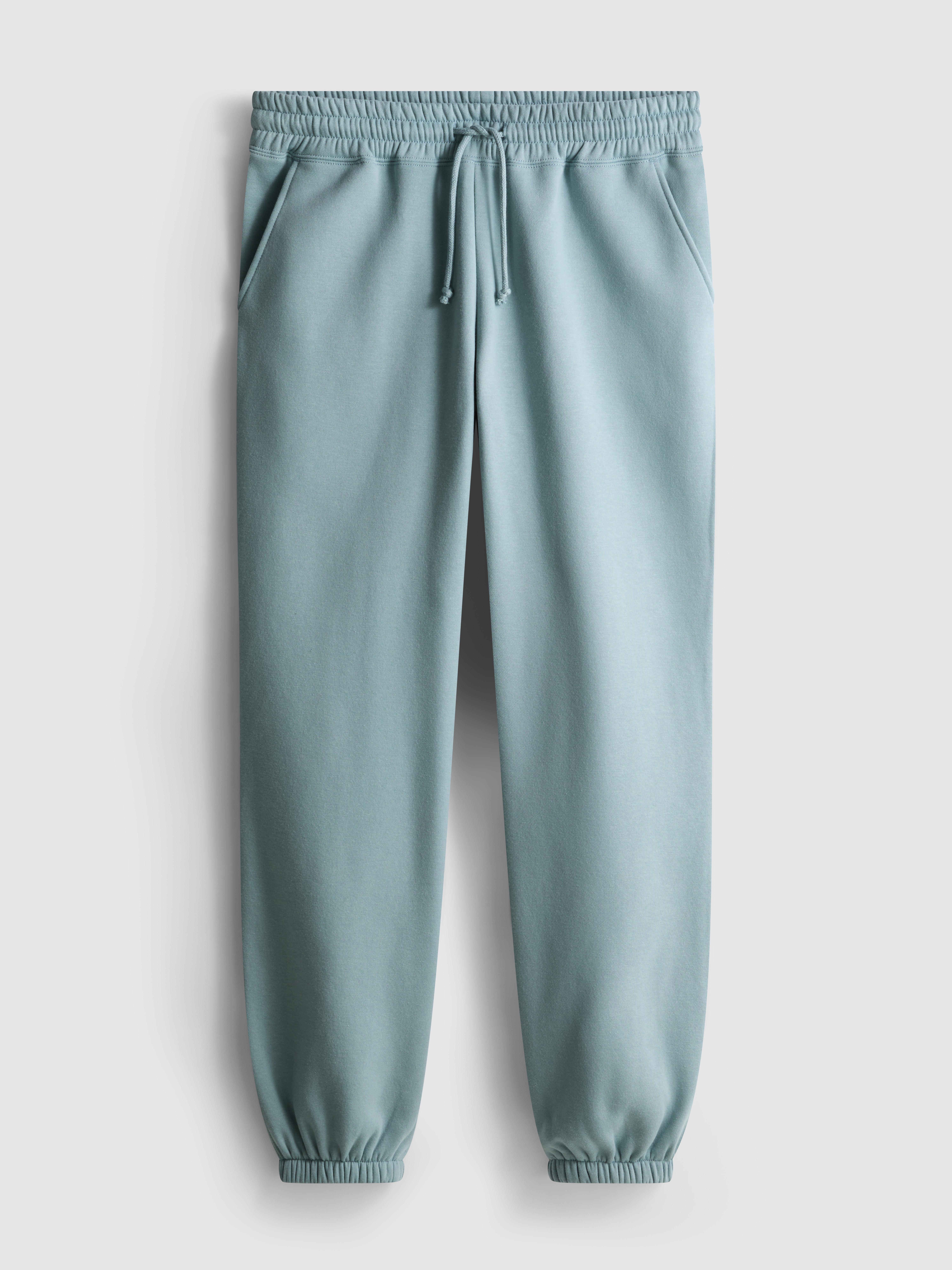 Joggingbroek van katoenmix met enkelboorden