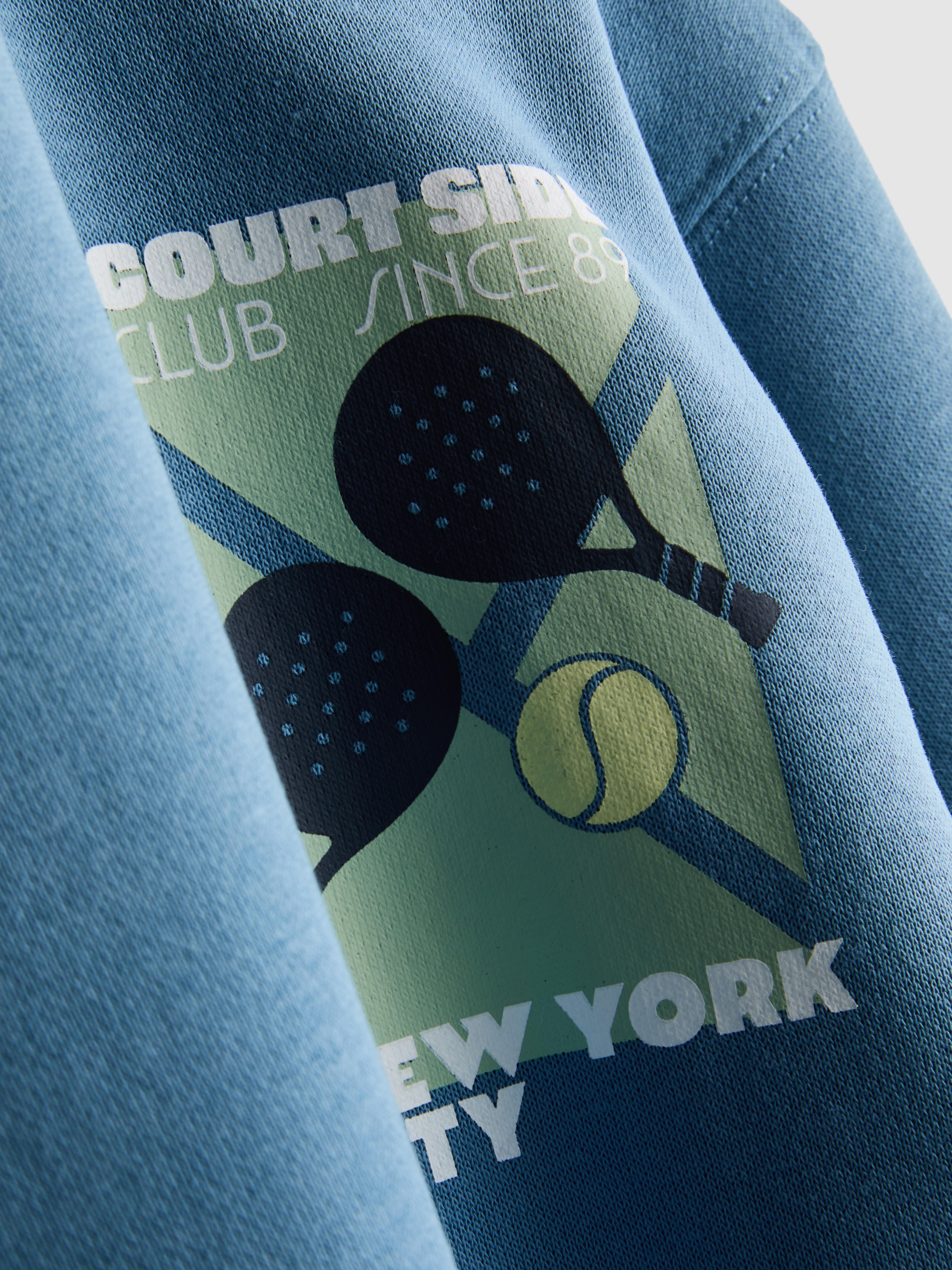 Boys Blue 1.5-8yrs | Printed Sweatshirt