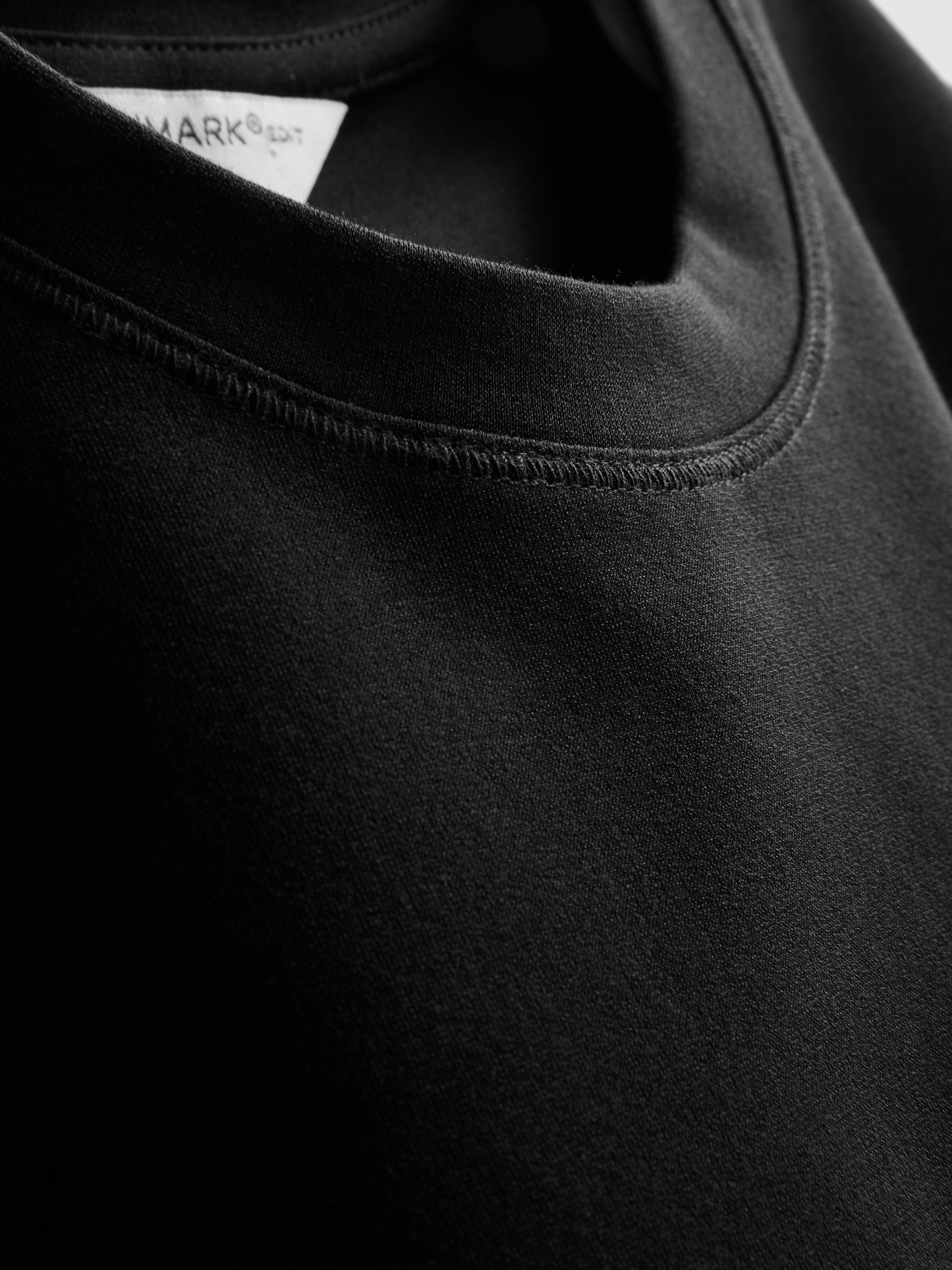 Women's Black The Edit Slim Fit T-Shirt