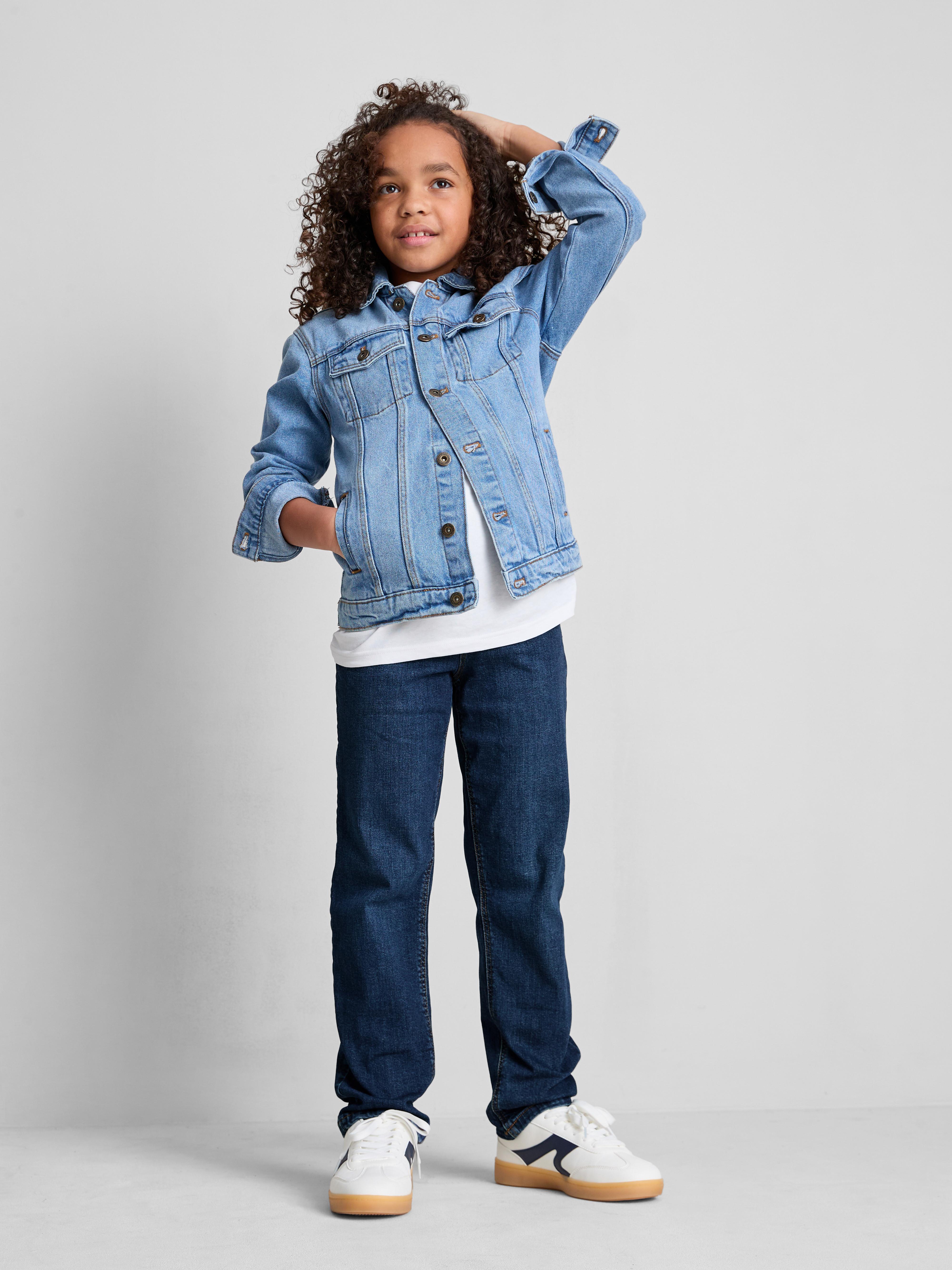 7-15 anni | Jeans a gamba dritta