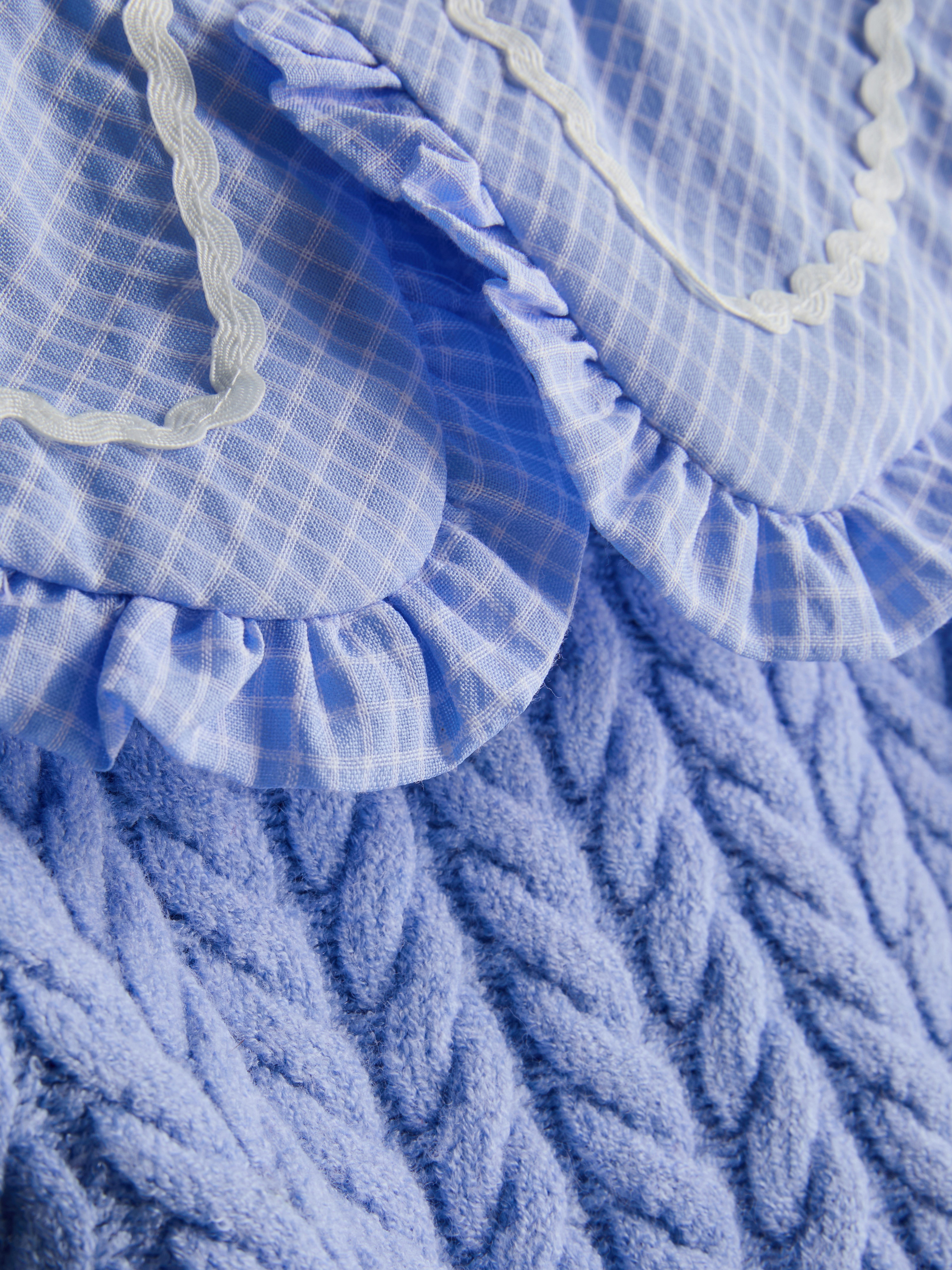 1.5-8yrs | 2-in-1 Collared Blouse Vest