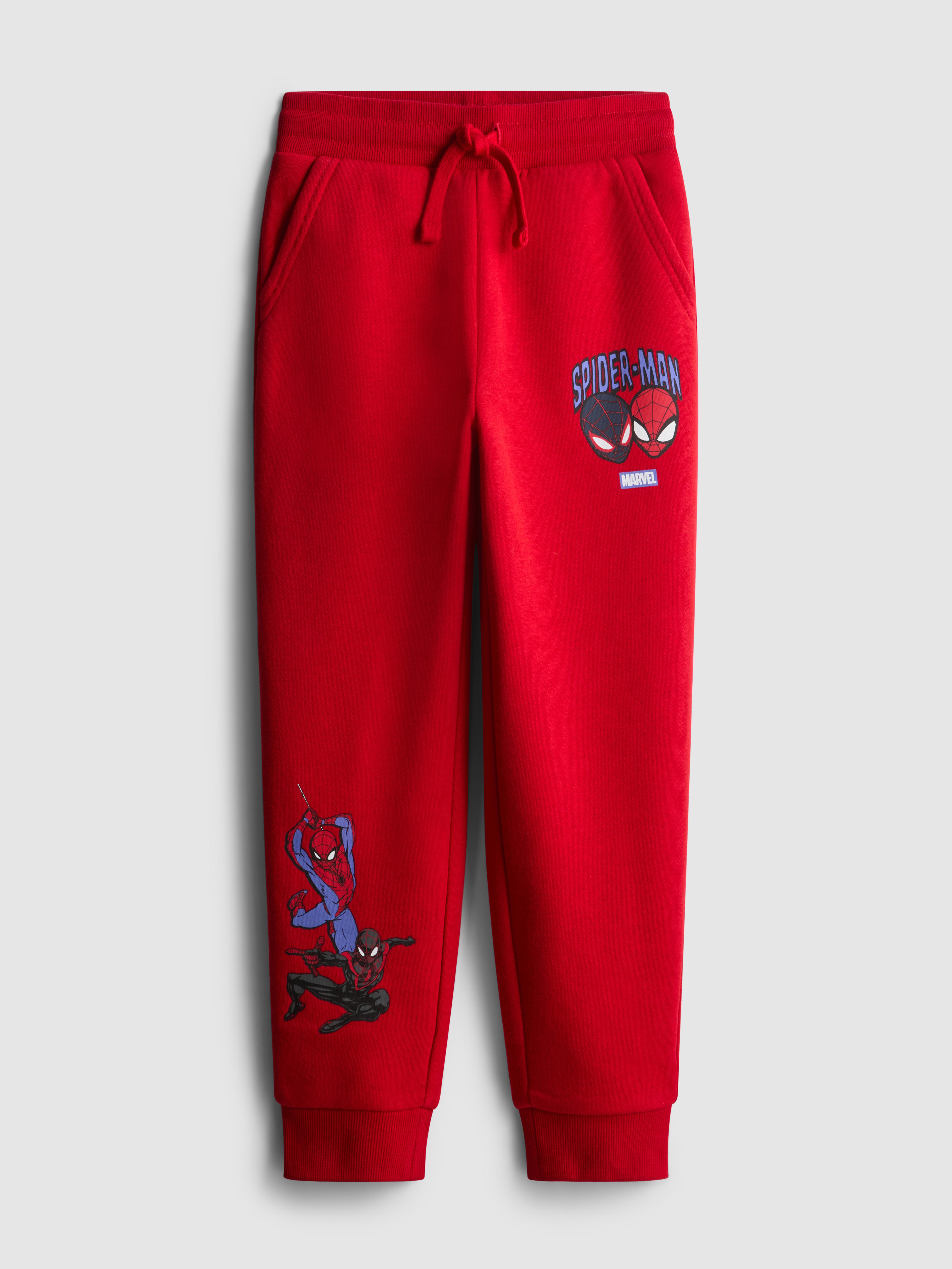 Boys Red 1.5-8yrs | MARVEL Spider-Man Cuffed Sweatpants