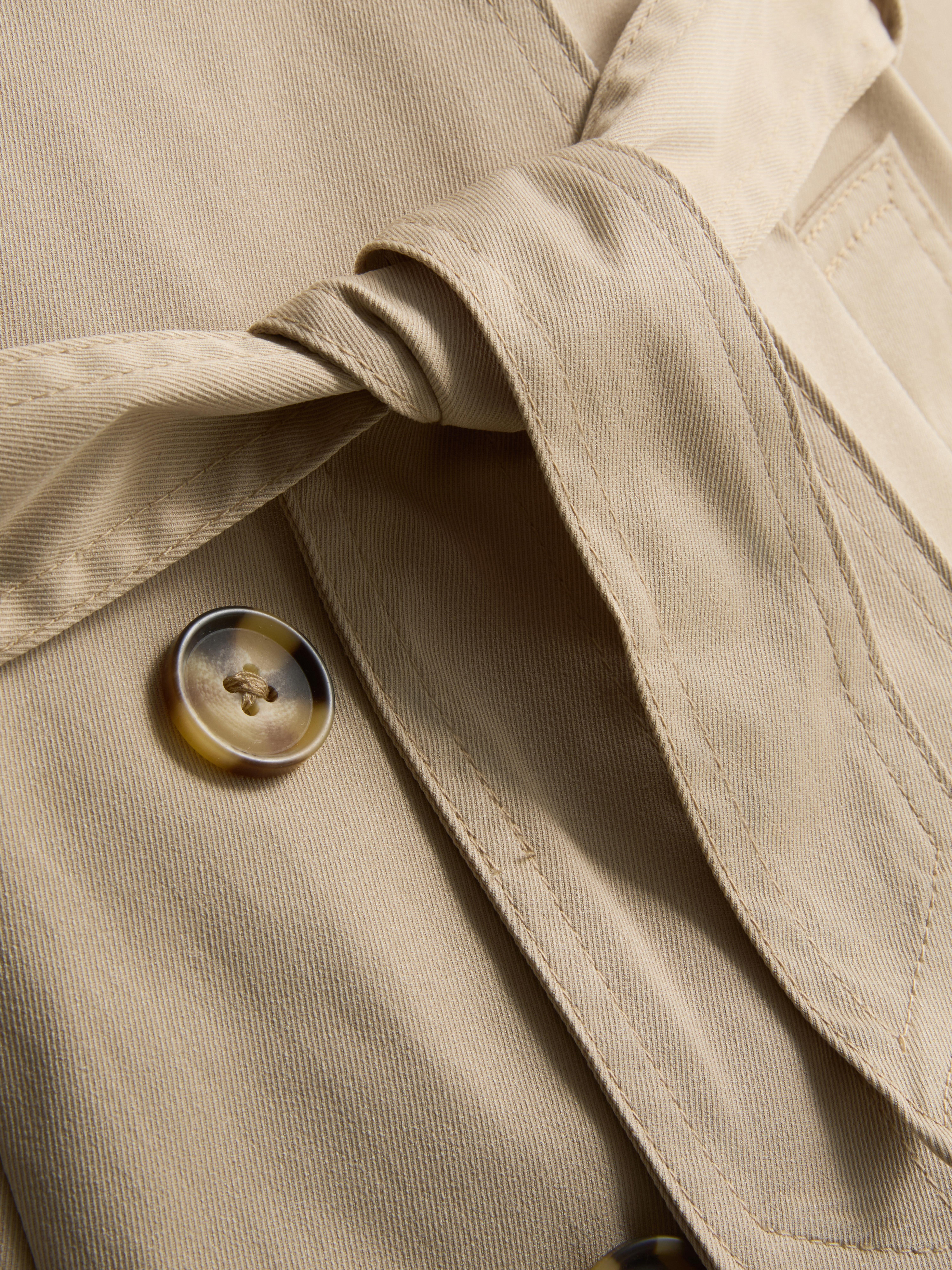 1.5-8yrs | Double-Breasted Trench Coat