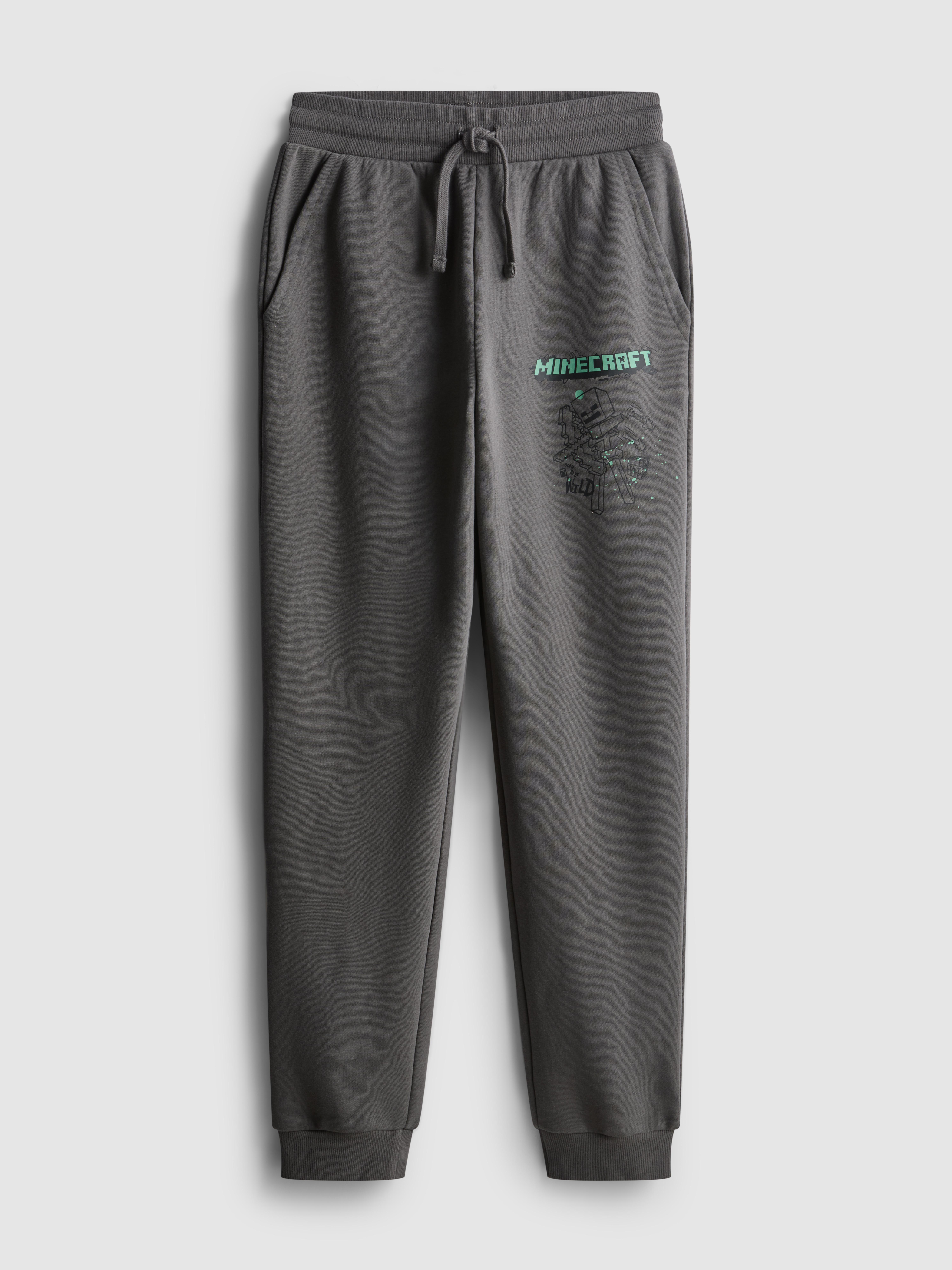 5-15yrs | Minecraft Cuffed Sweatpants