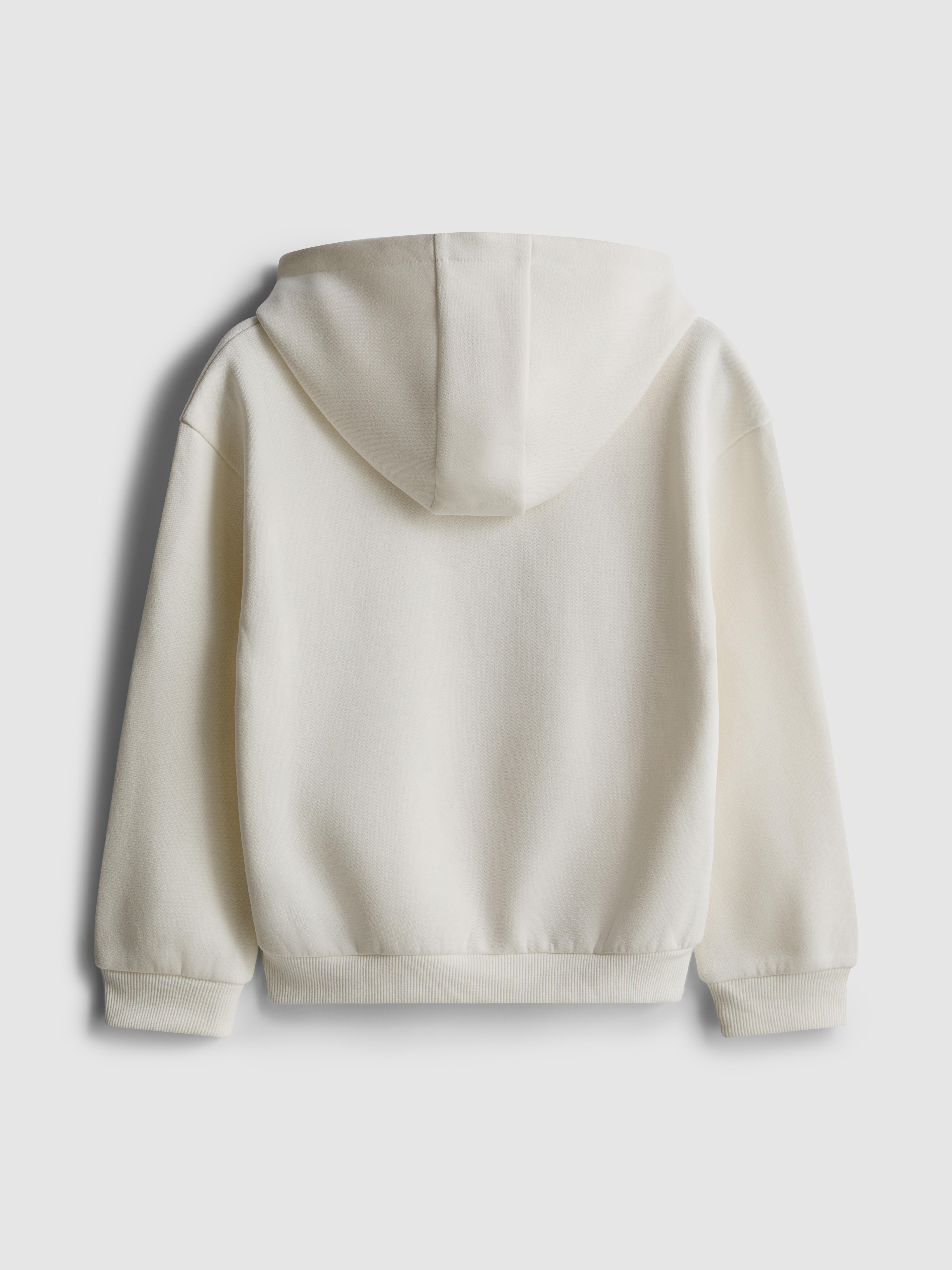 Boys Ivory 1.5-8yrs | Printed Hoodie