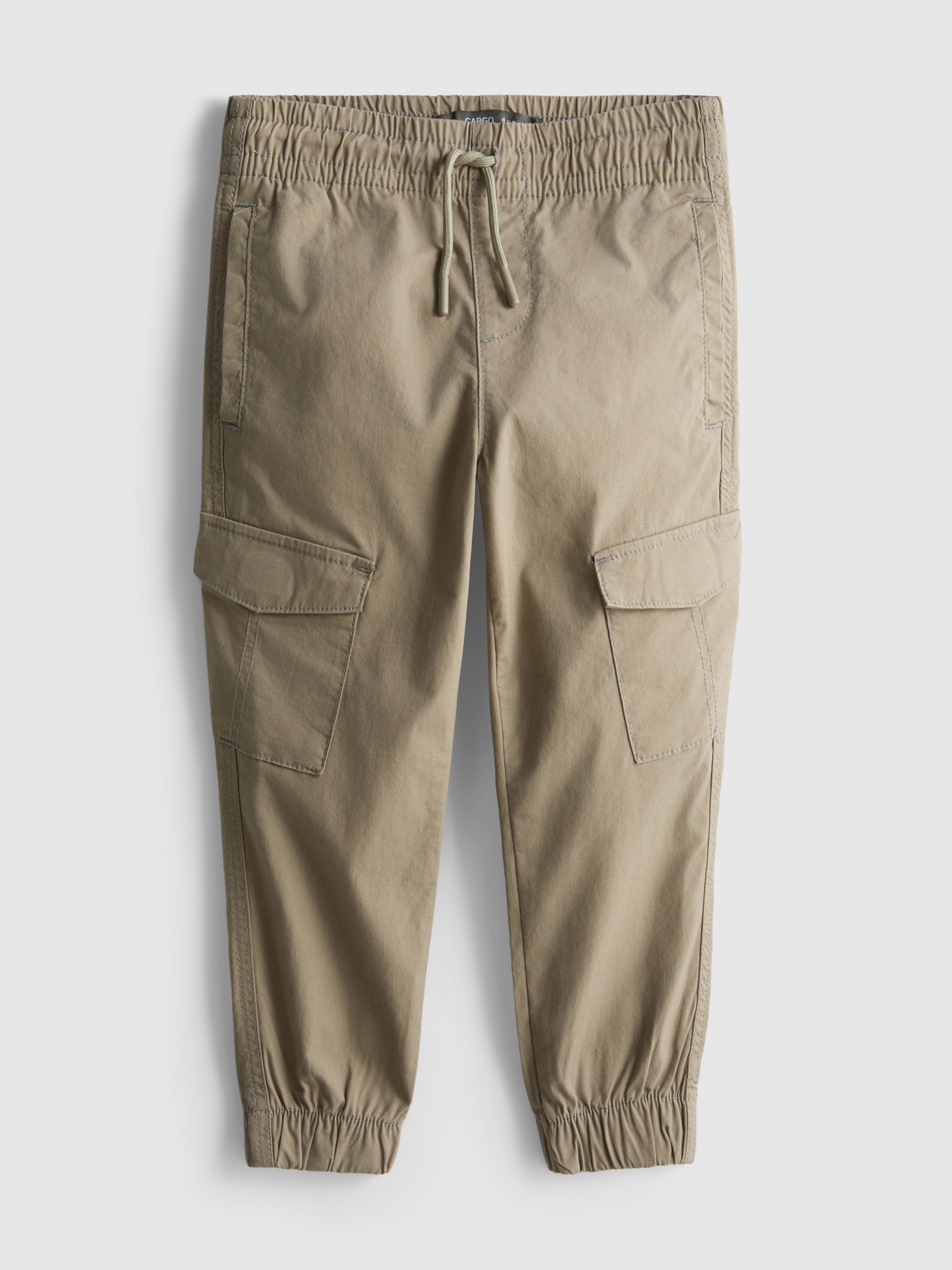 1.5-7yrs | Cotton-Rich Cuffed Cargo Pants