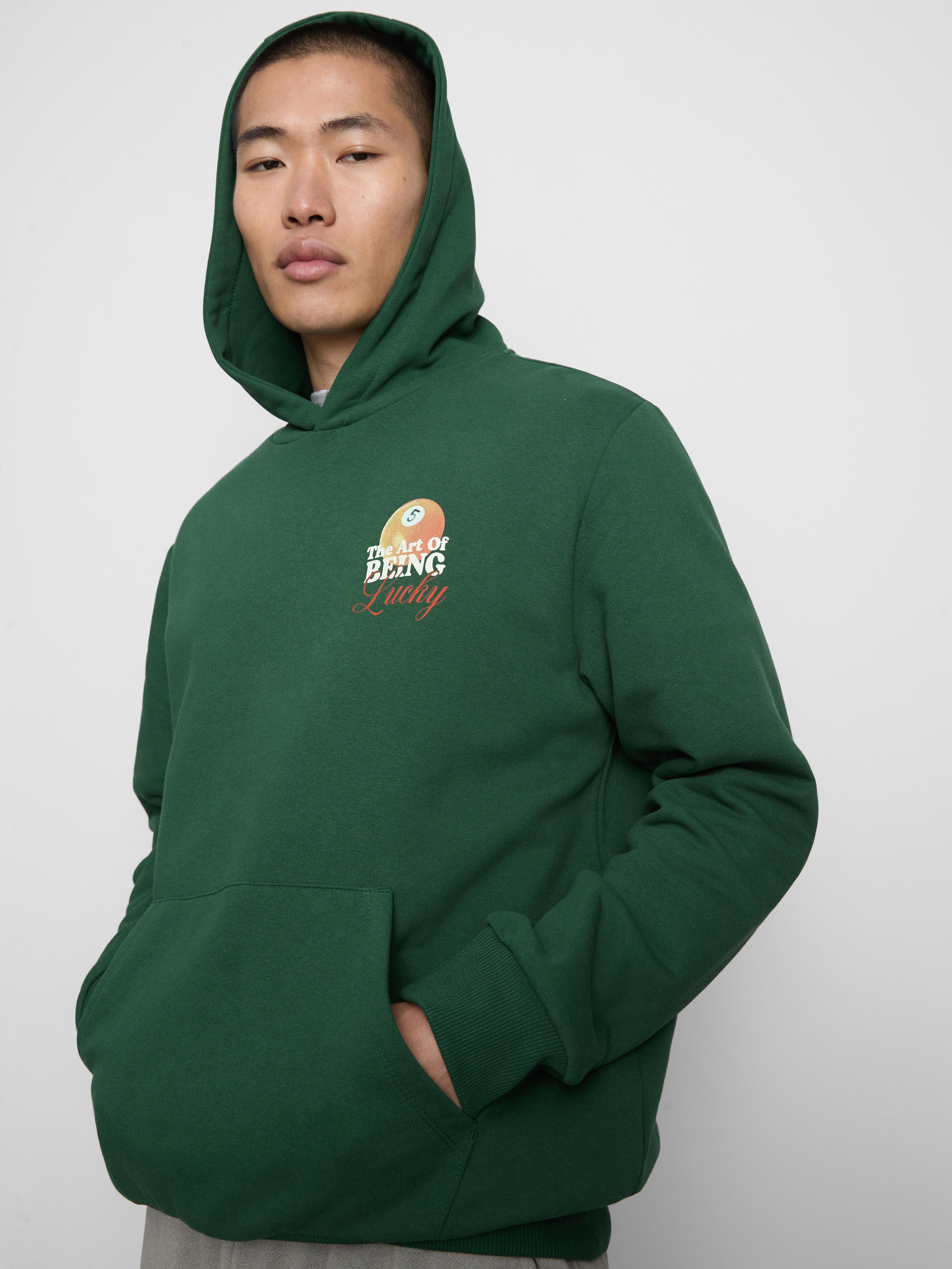 The Art Of Being lucky Graphic  Hoodie