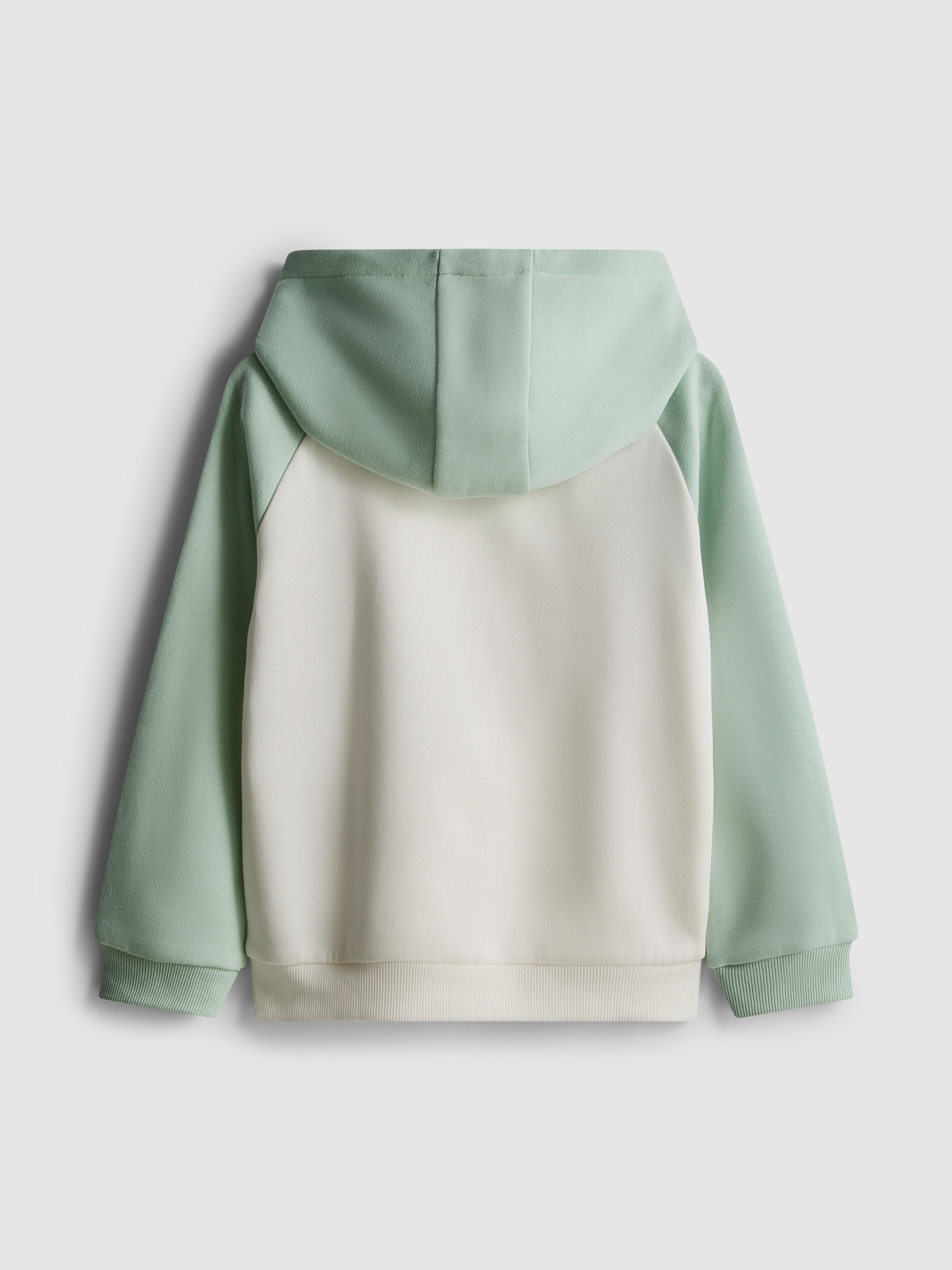 1,5-8 años | Sudadera con capucha y bloques de color