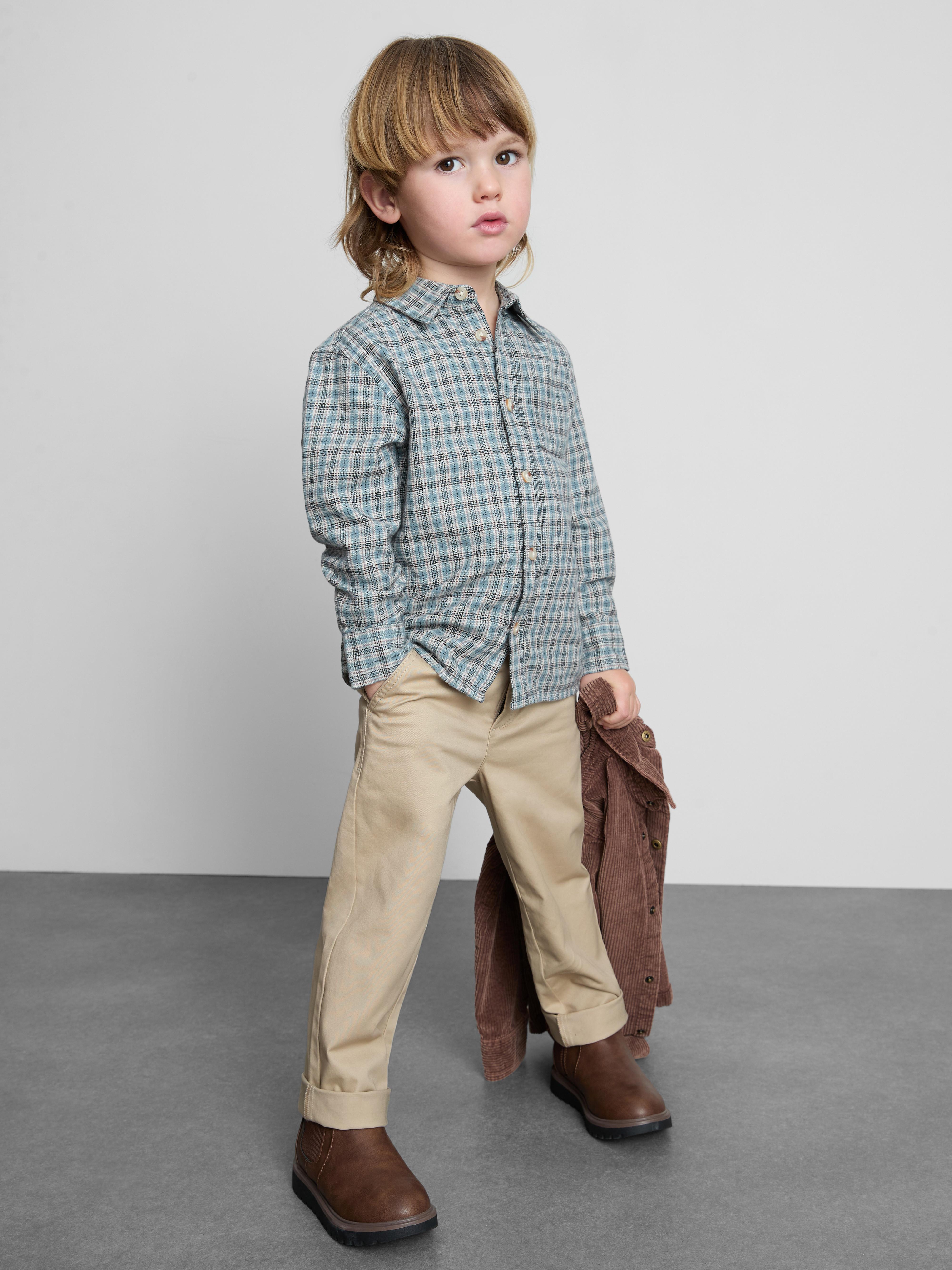 Boys Stone 1.5-7yrs | Chinos