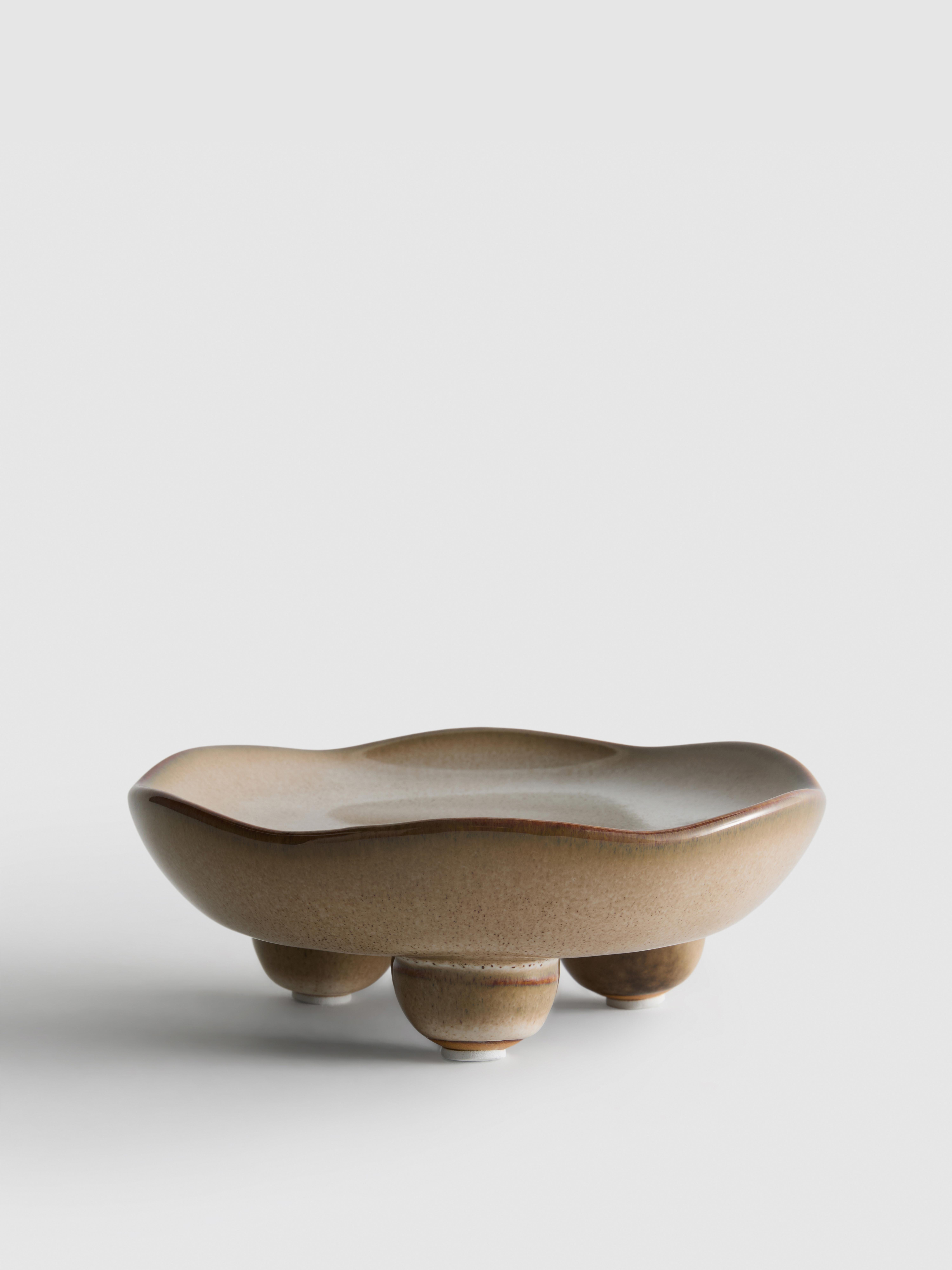 Prato decorativo efeito pedra