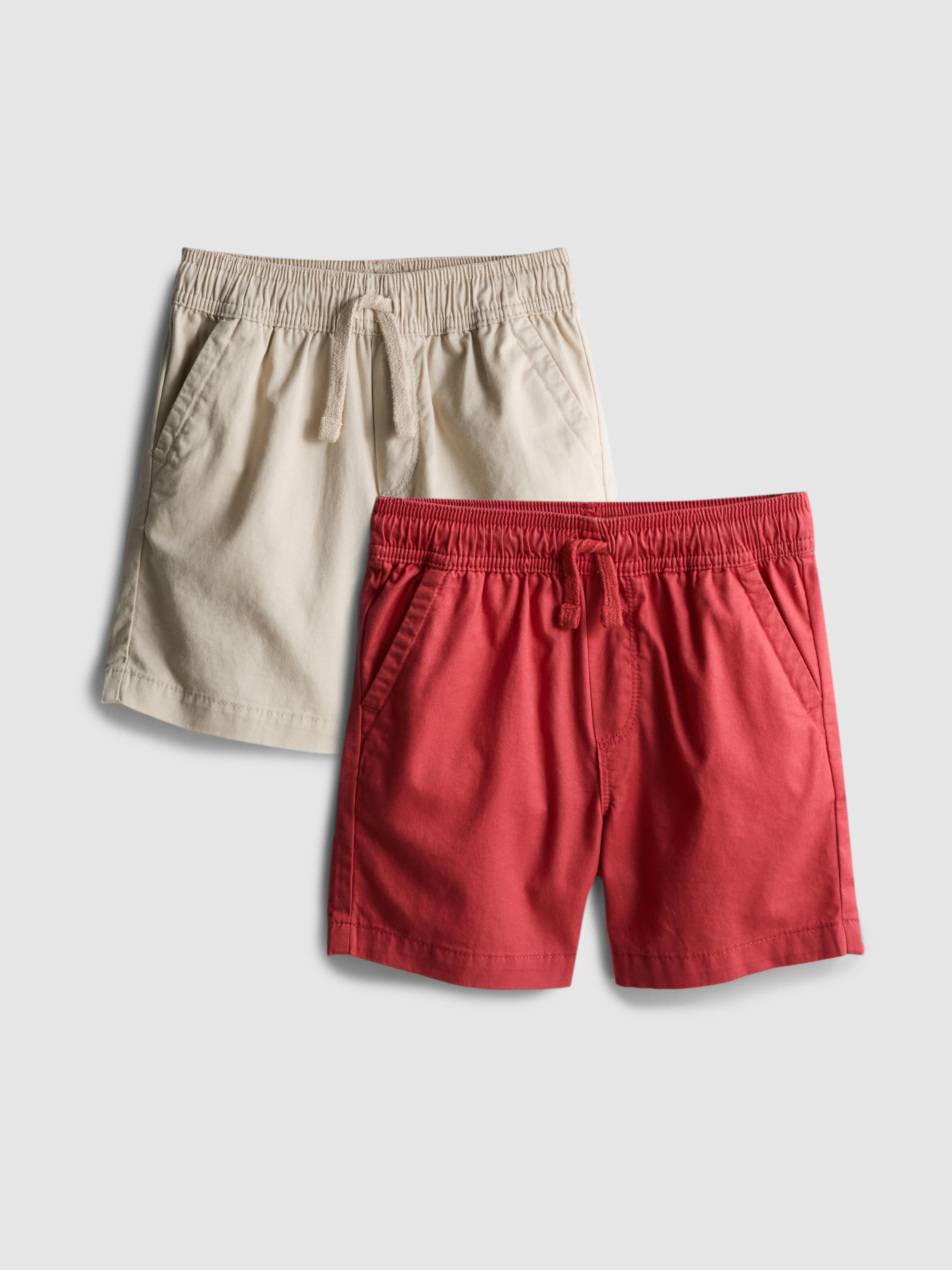 1.5-8yrs | 2pk Drawstring Shorts