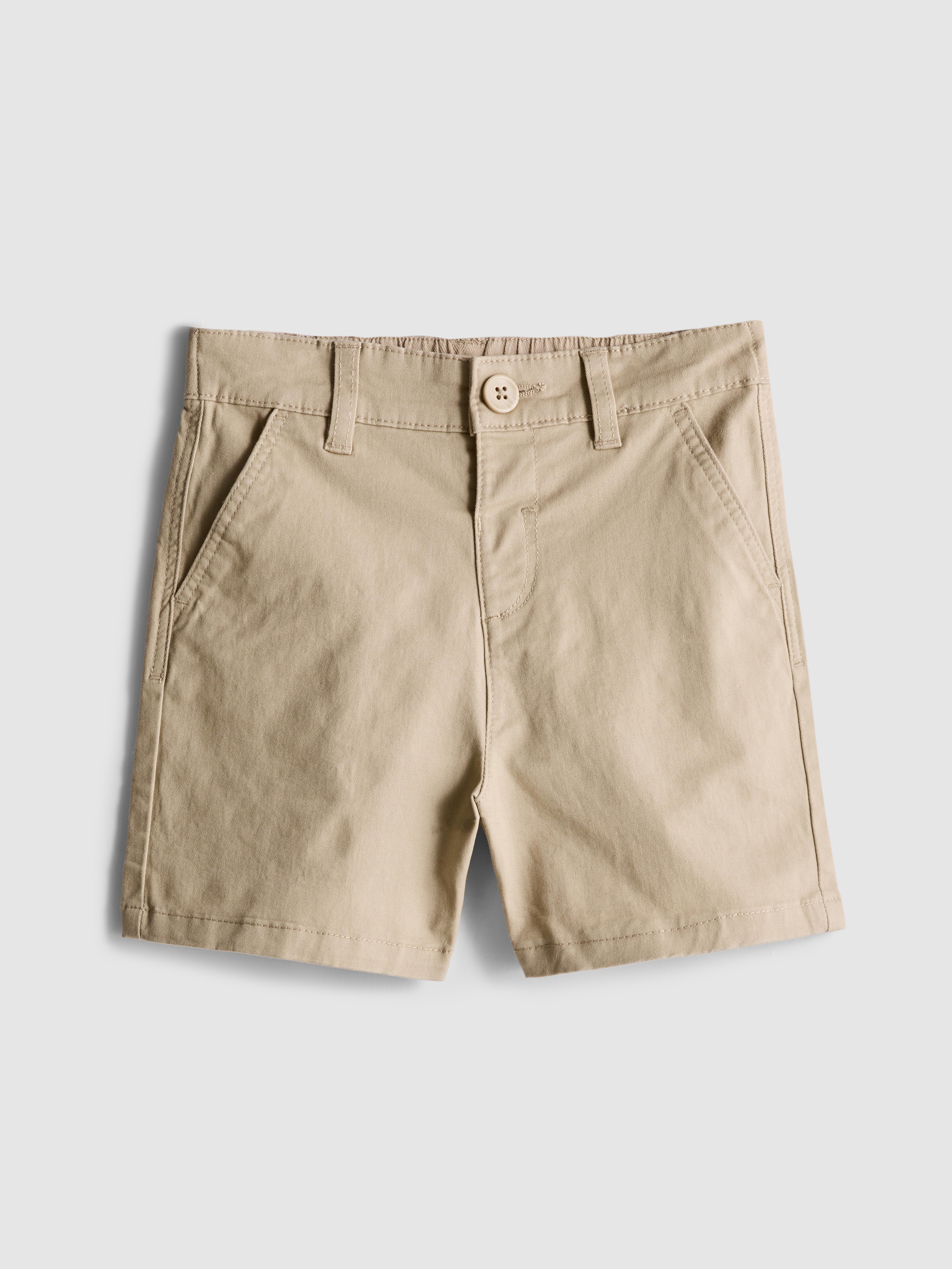 1,5-8 jr | Chinoshort Steenkleurig