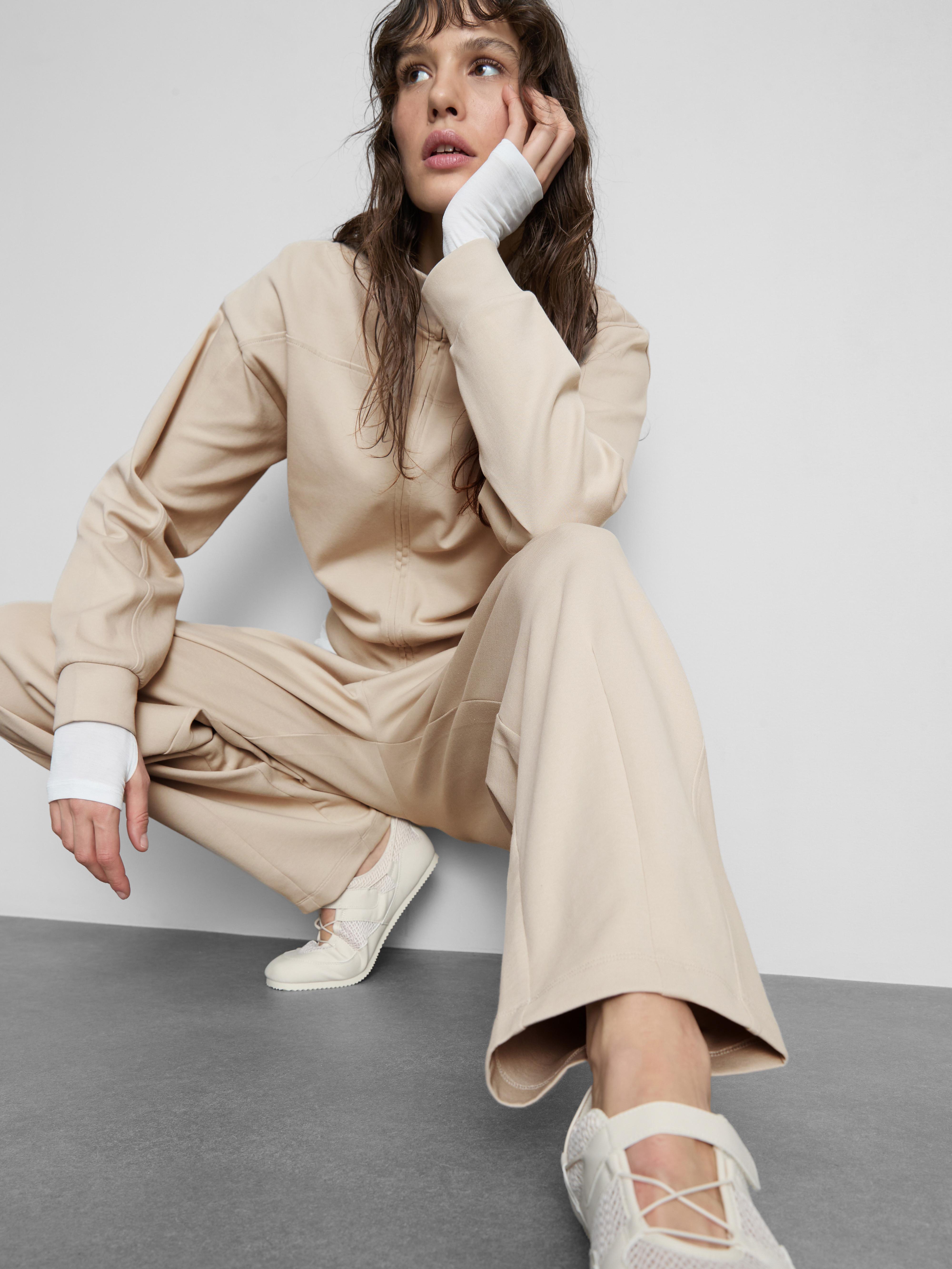 Rita Ora Cotton Rich Barrel Tracksuit Bottoms