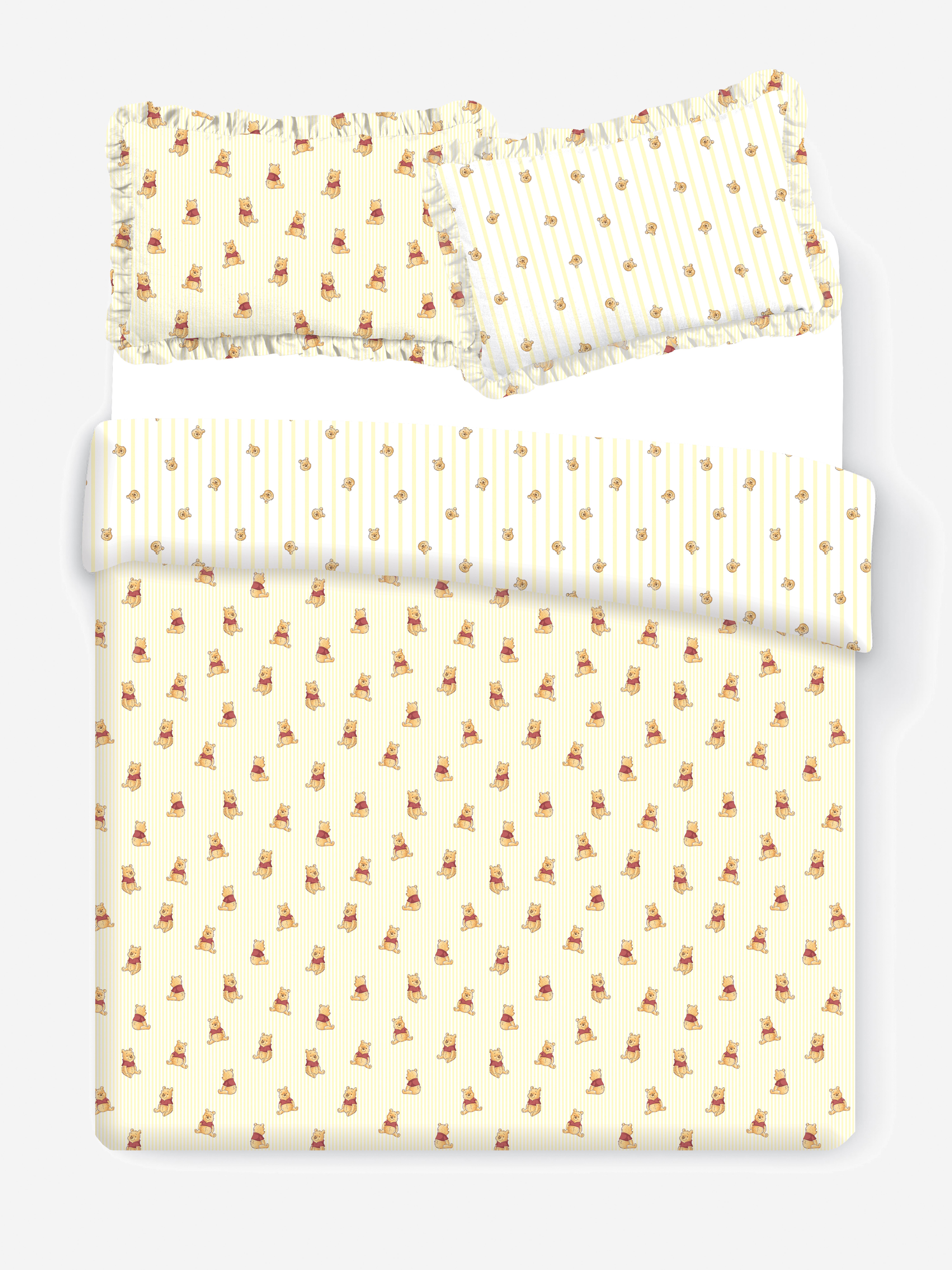 Parure de lit double Disney Winnie l'ourson