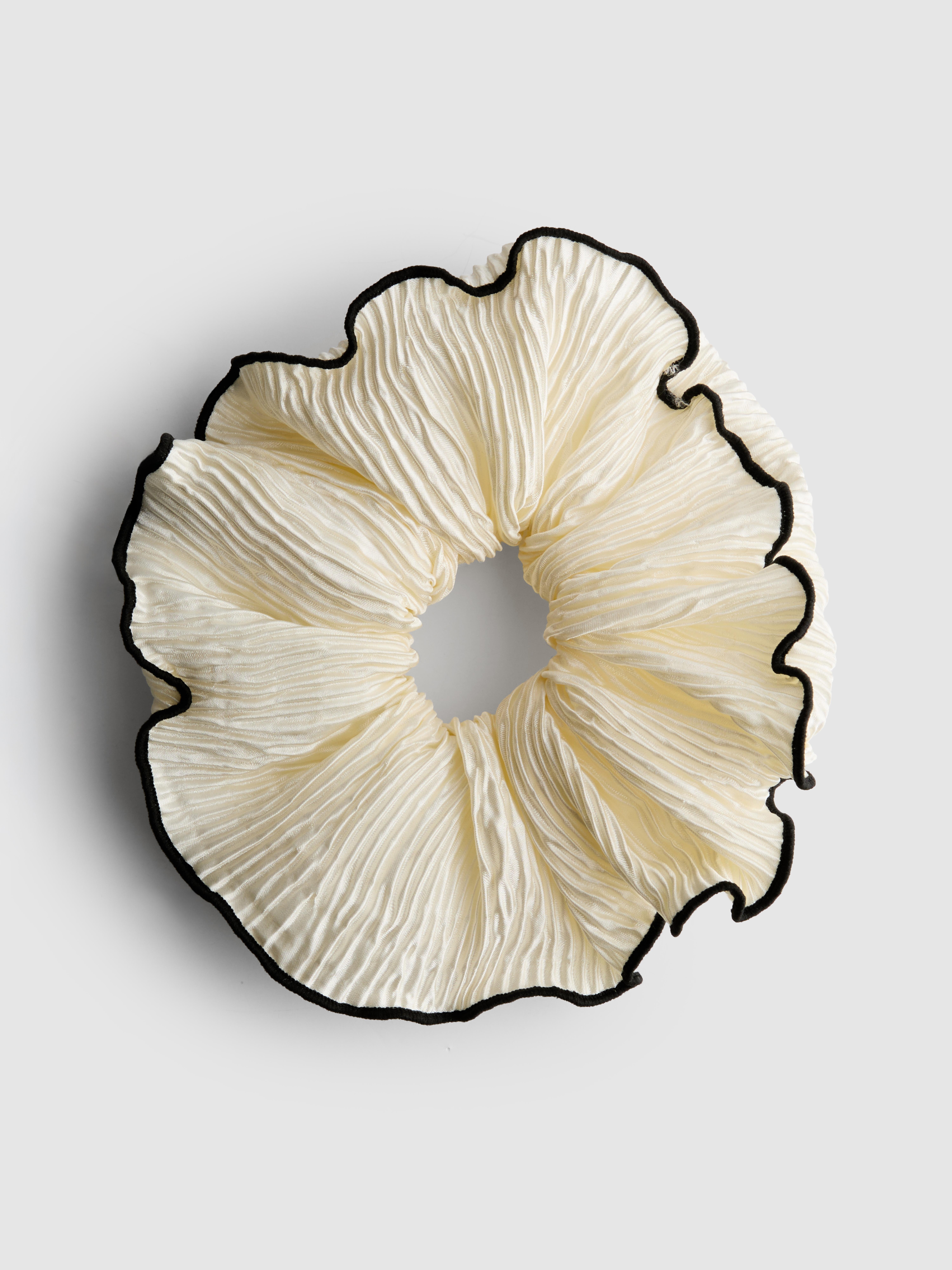 Haargummi mit Kontrastsaum