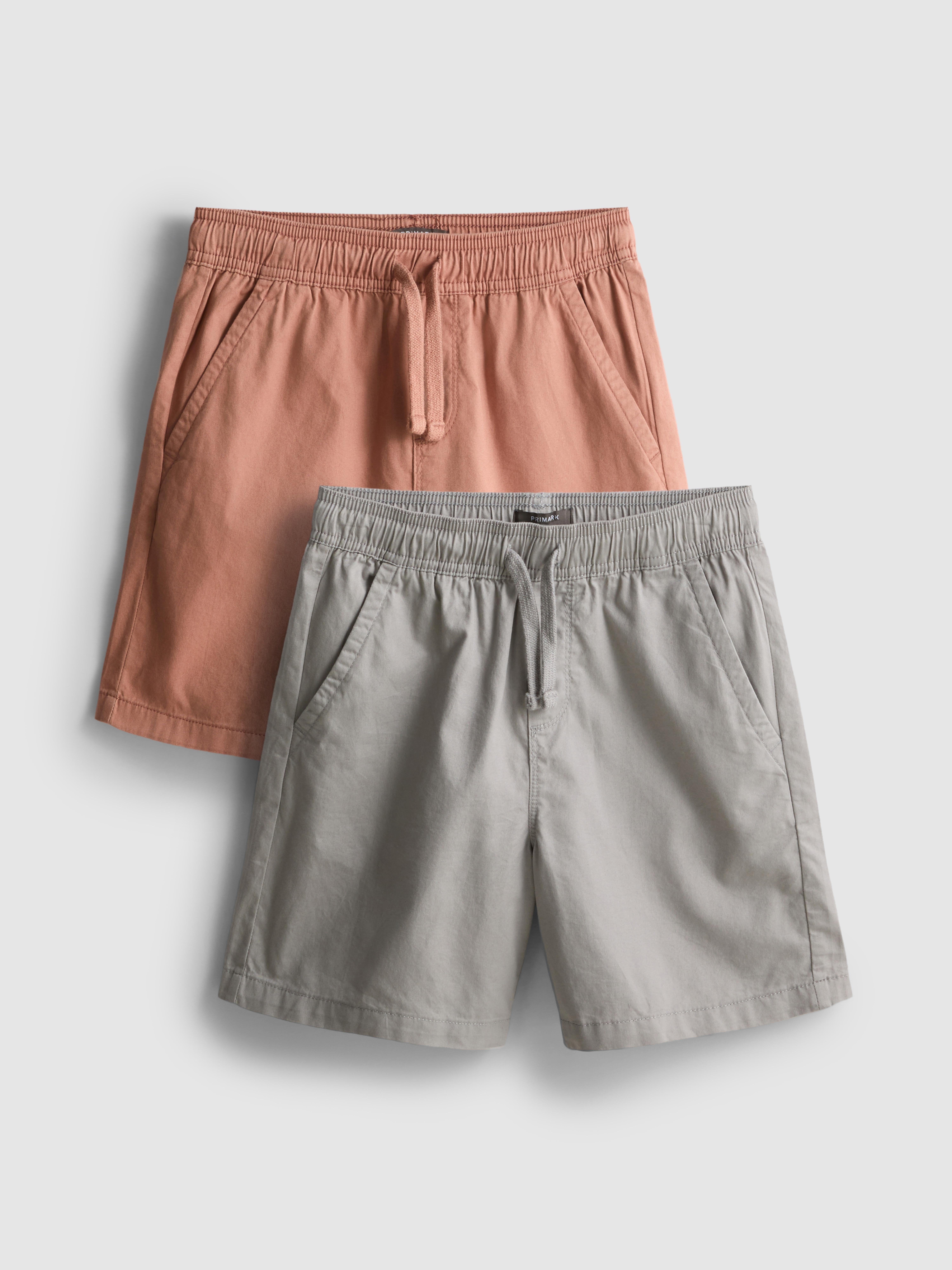 7-15 jr | Short met trekkoord, set van 2