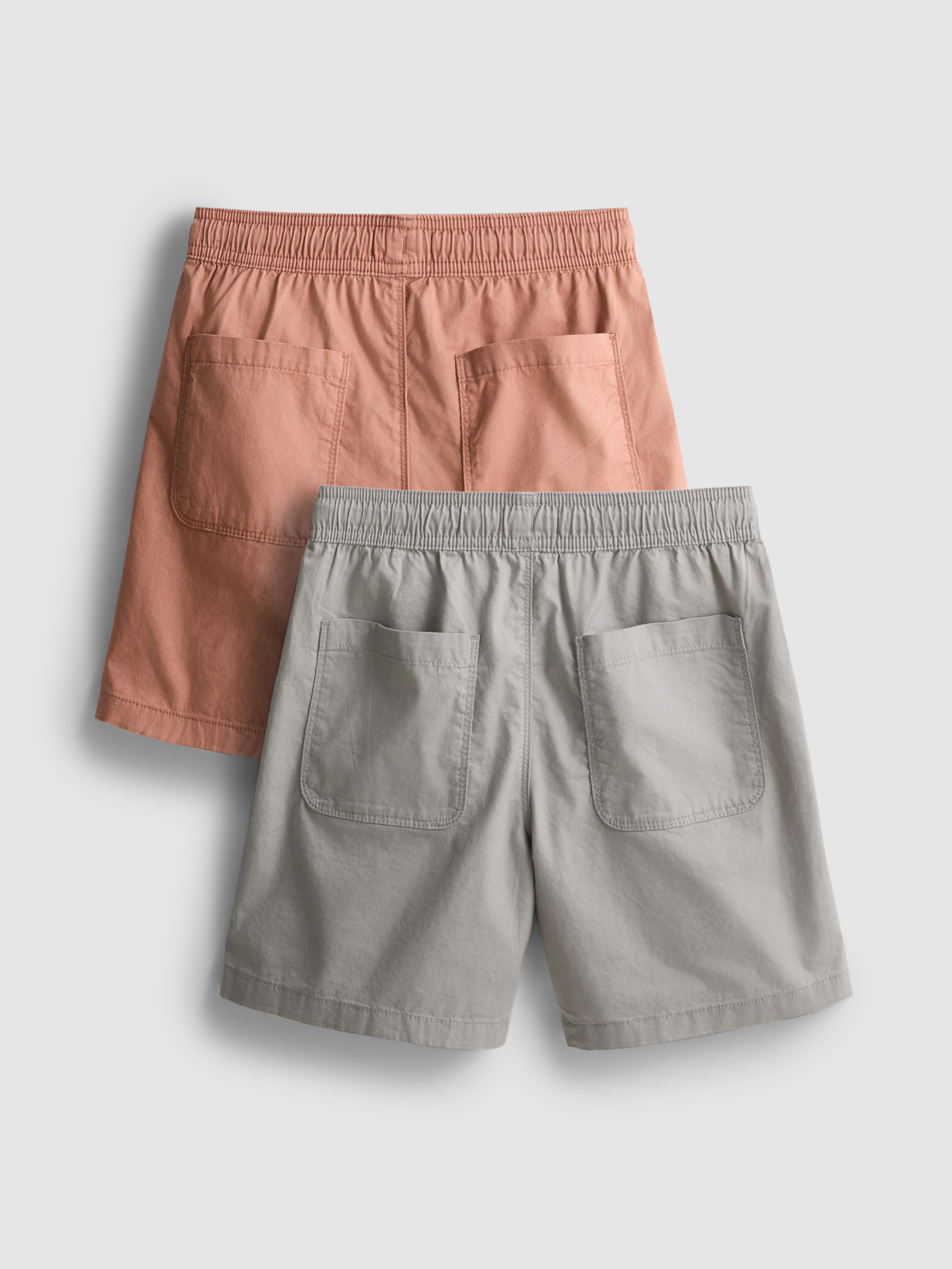 7–15 ans | Lot de 2 shorts avec cordon de serrage