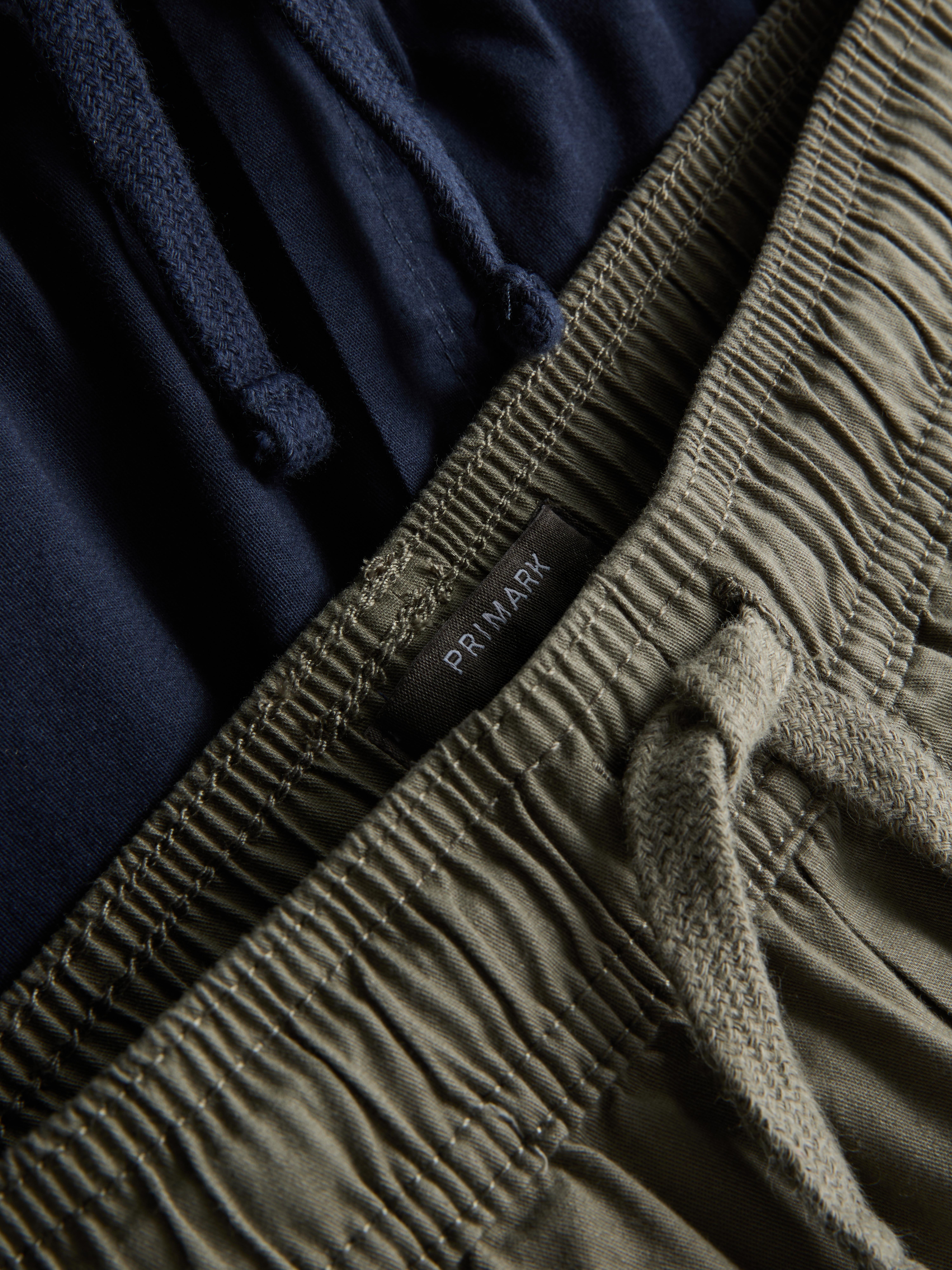 Boys Olive 7-15yrs | 2pk Drawstring Shorts