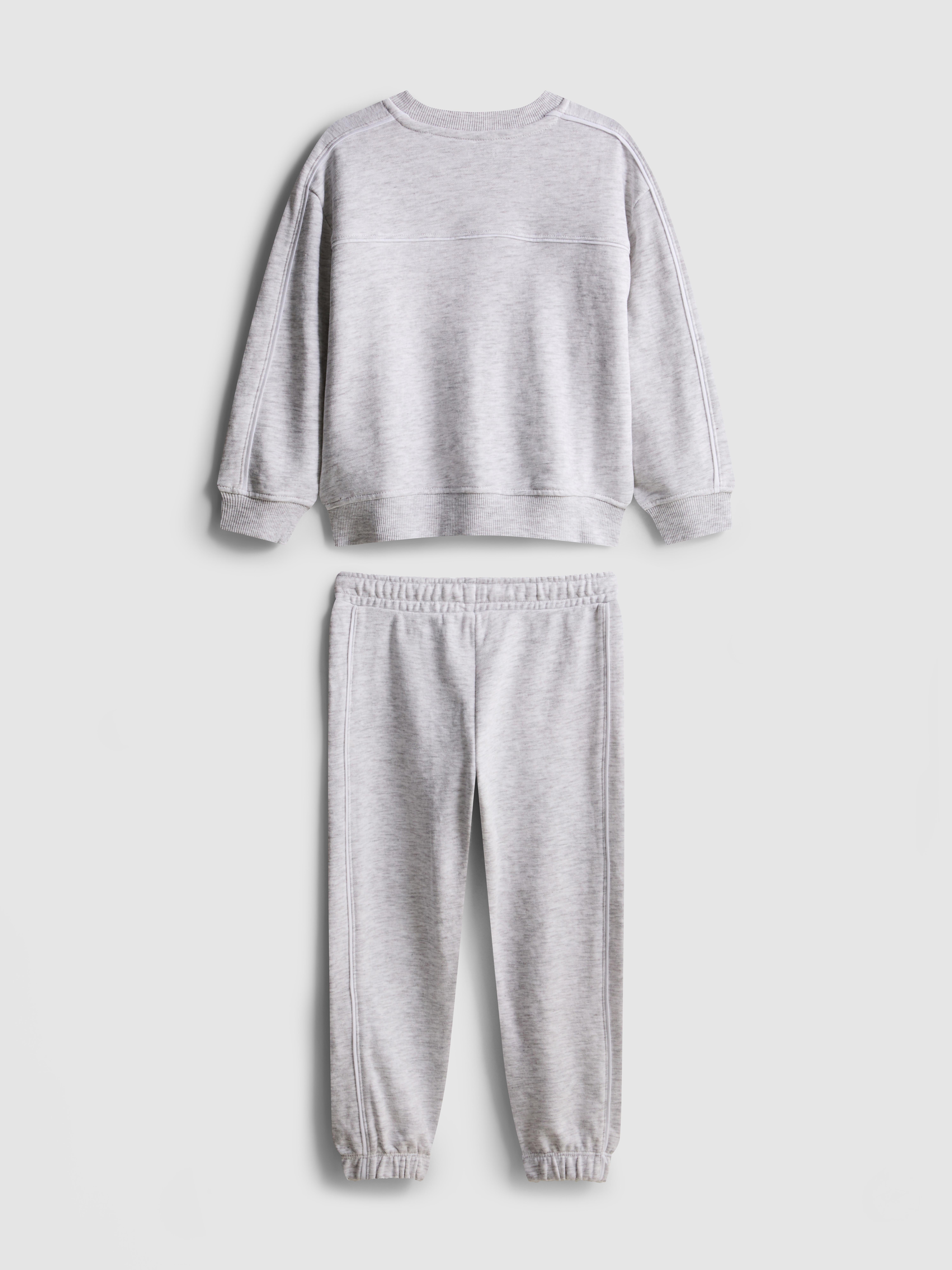 1.5-8yrs | Sweatshirt and Cuffed Joggers Set