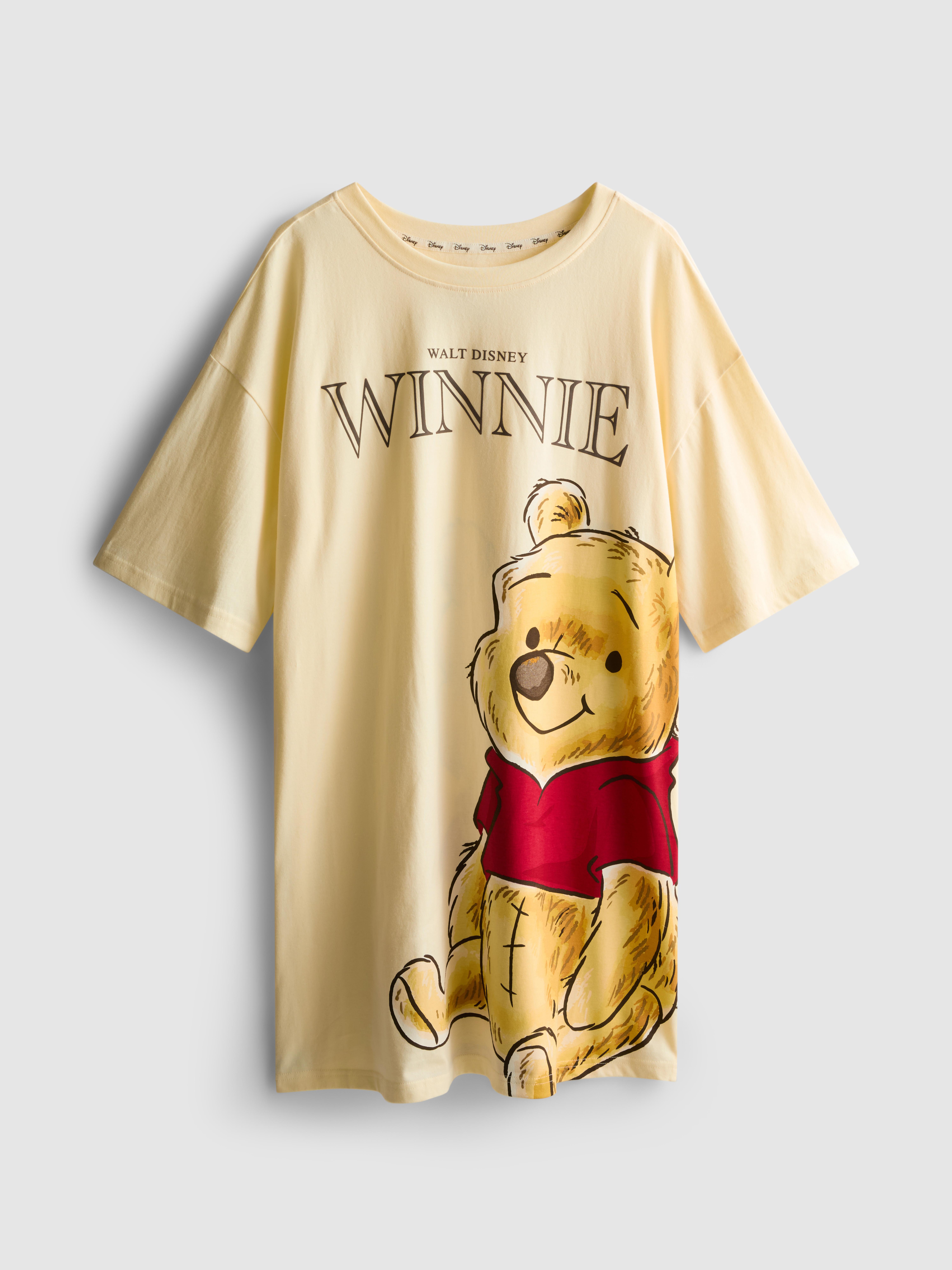 Women's Light Yellow Disney’s Winnie the Pooh Sleep Tee