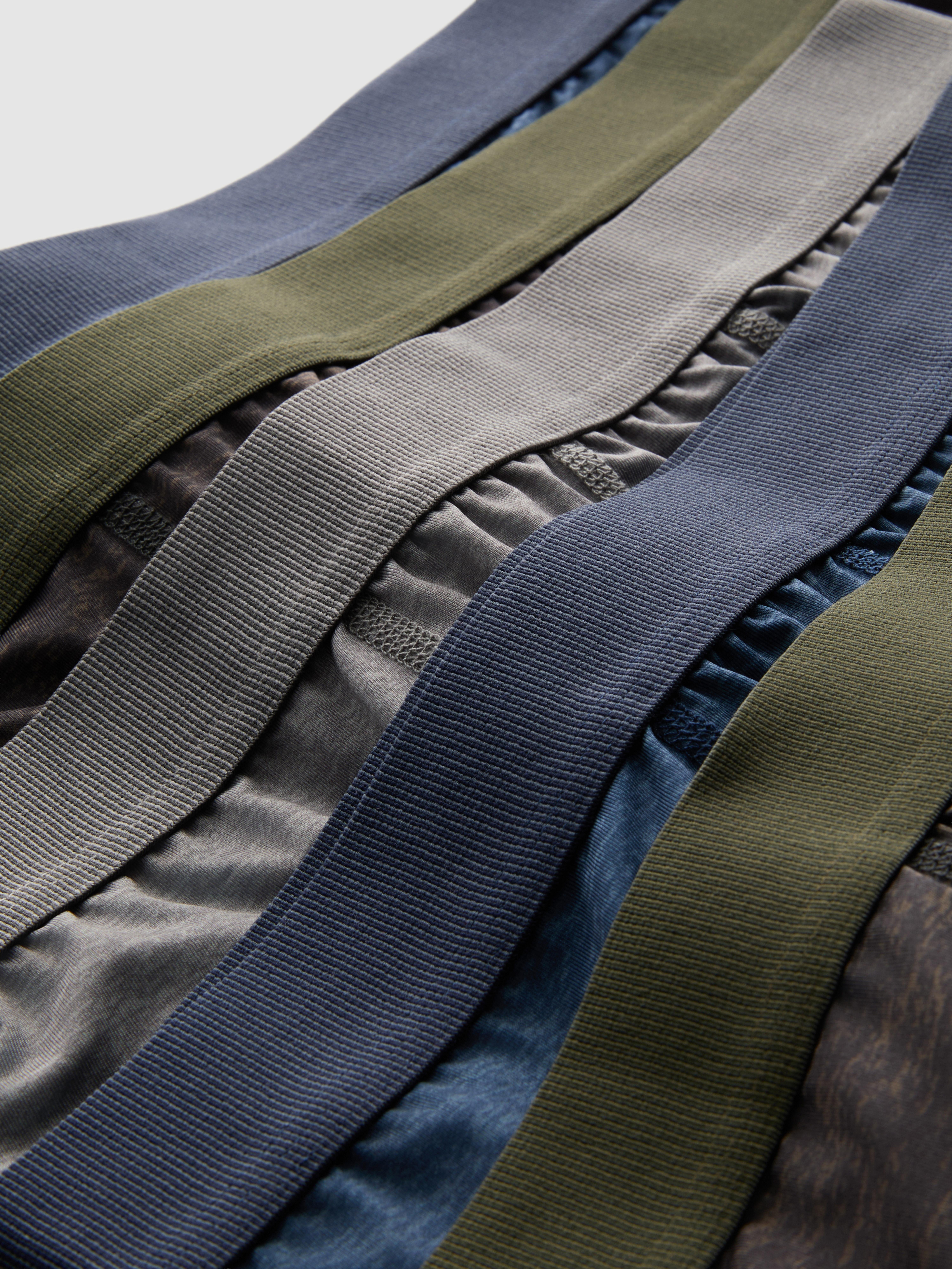 Gemêleerde boxers met elastische taille, set van 5