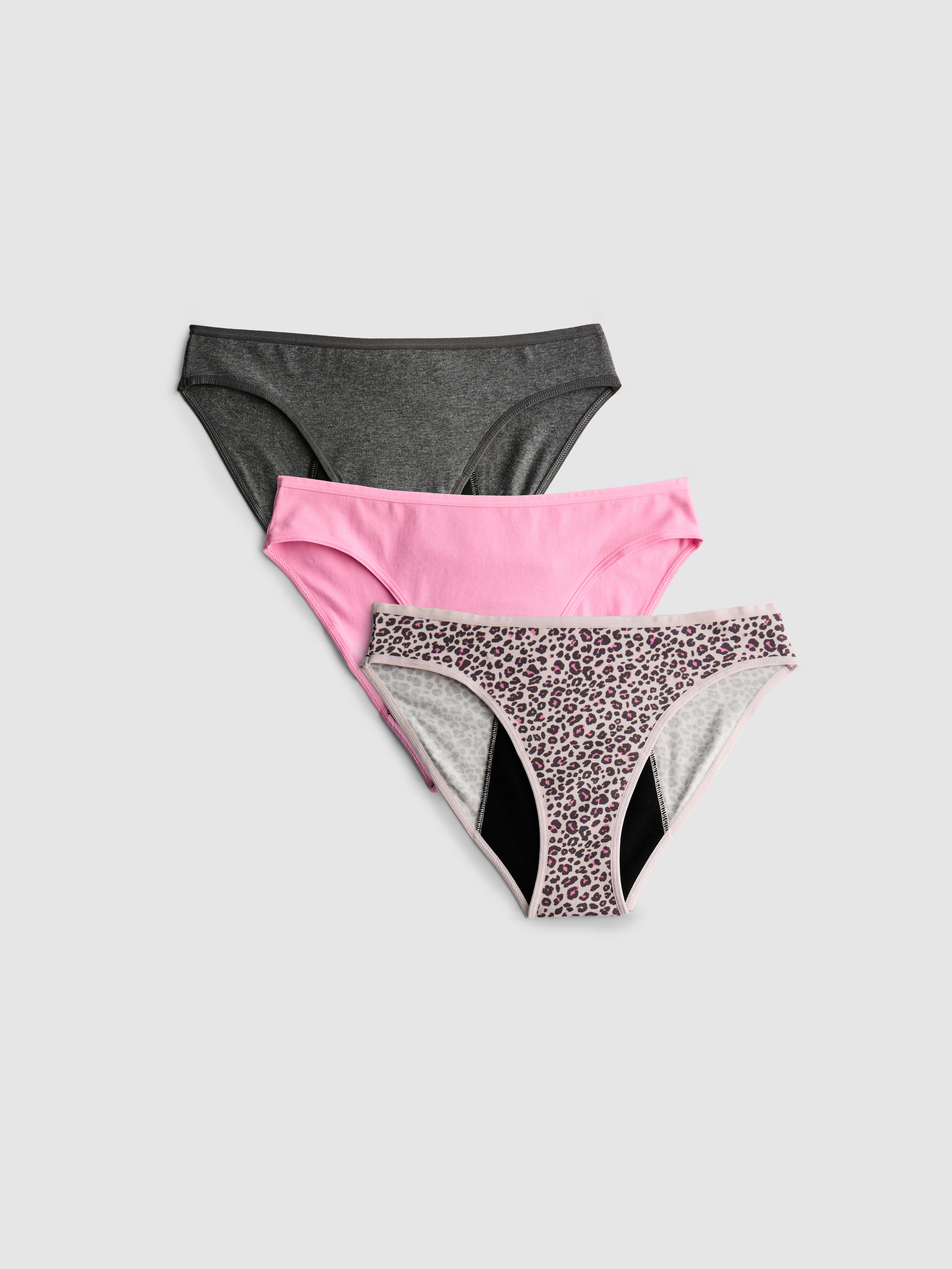 Mini menstrualne spodnjice za močnejši tok, 3 kosi