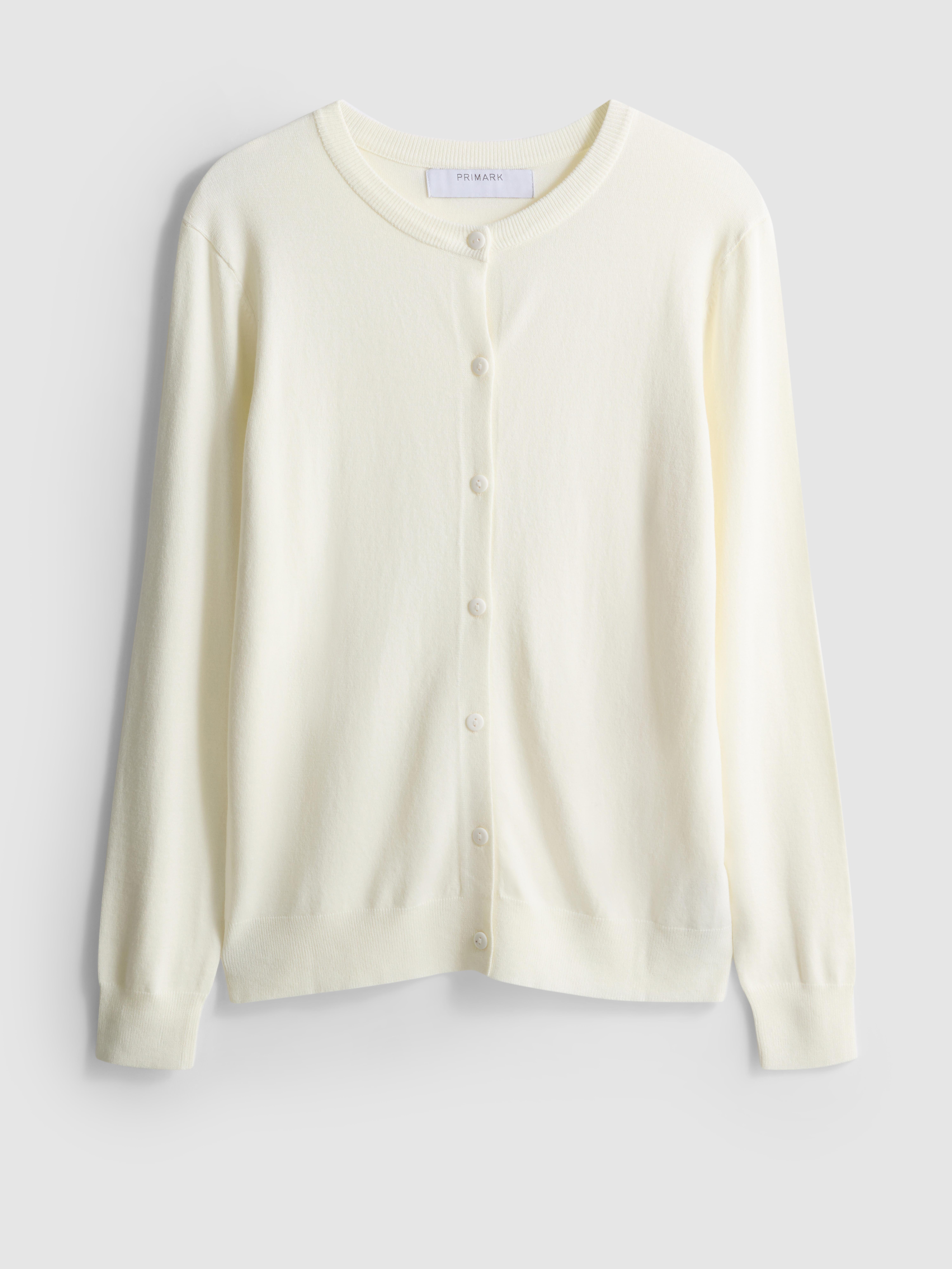 Essential Crewneck Cardigan