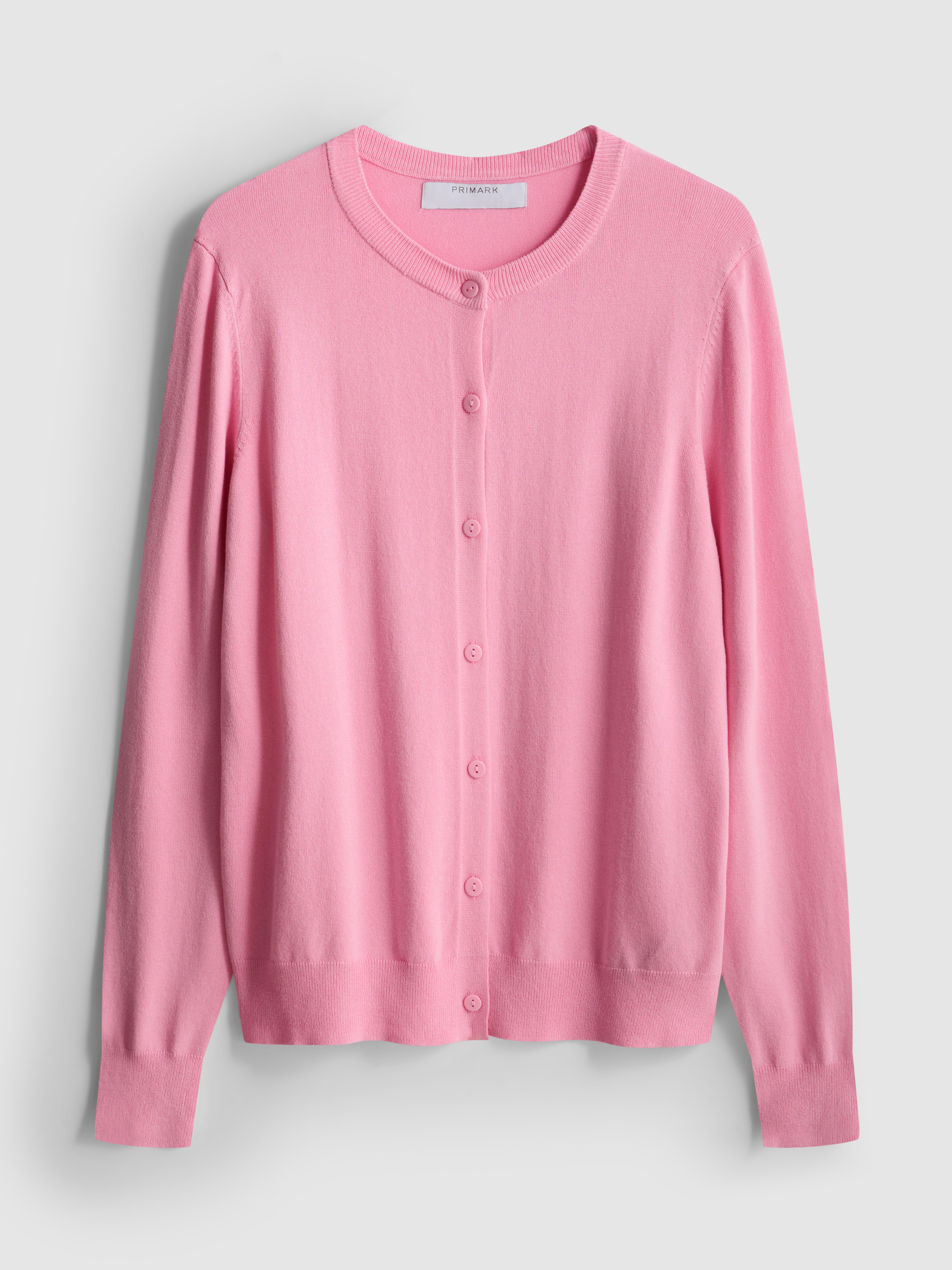 T-shirt en coton à col ras-du-cou Essential - Rose clair - Femme