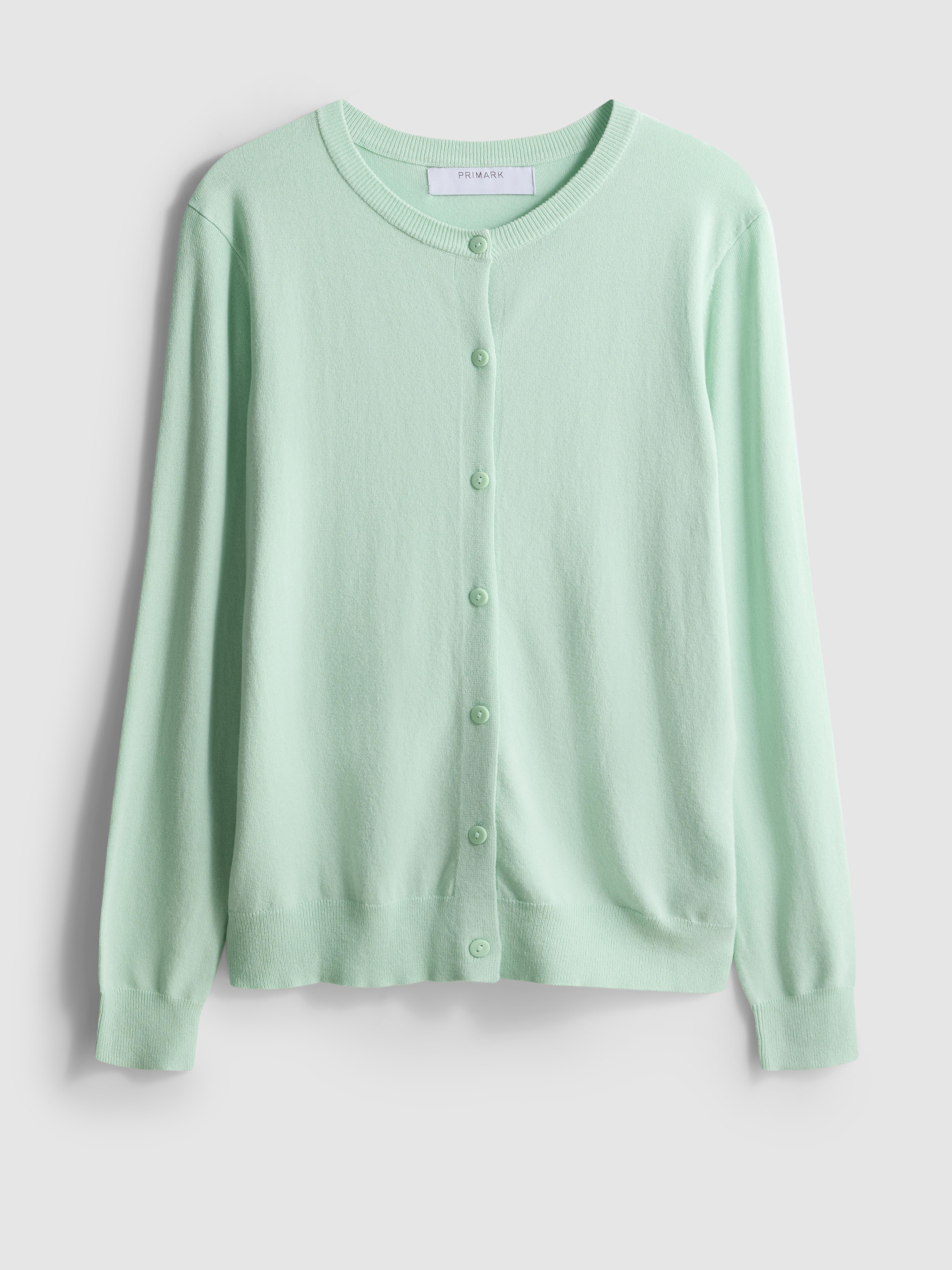 Essential Crewneck Cardigan