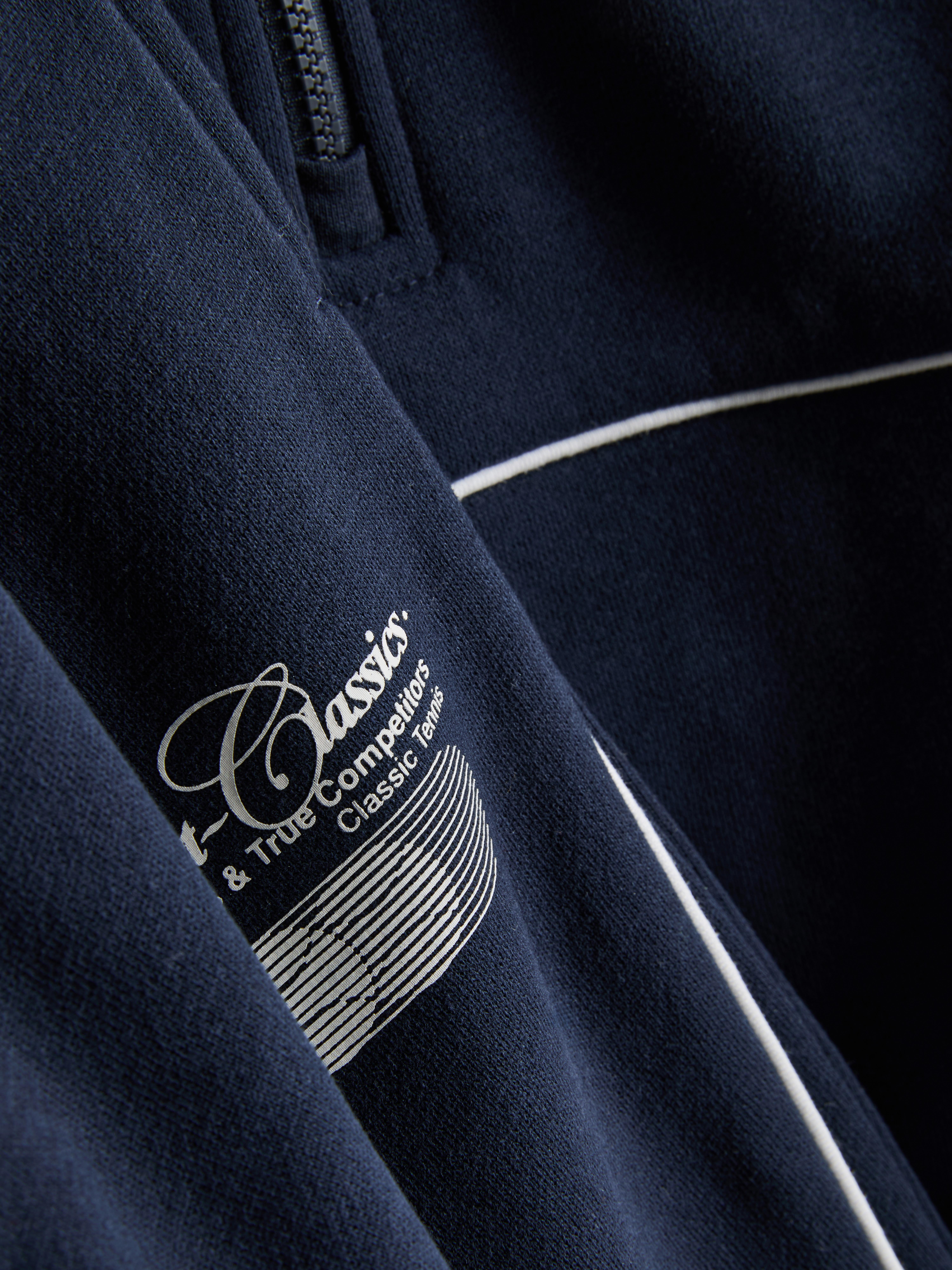 Boys Navy 1.5-8yrs | Funnel Neck Sweatshirt and Joggers Set