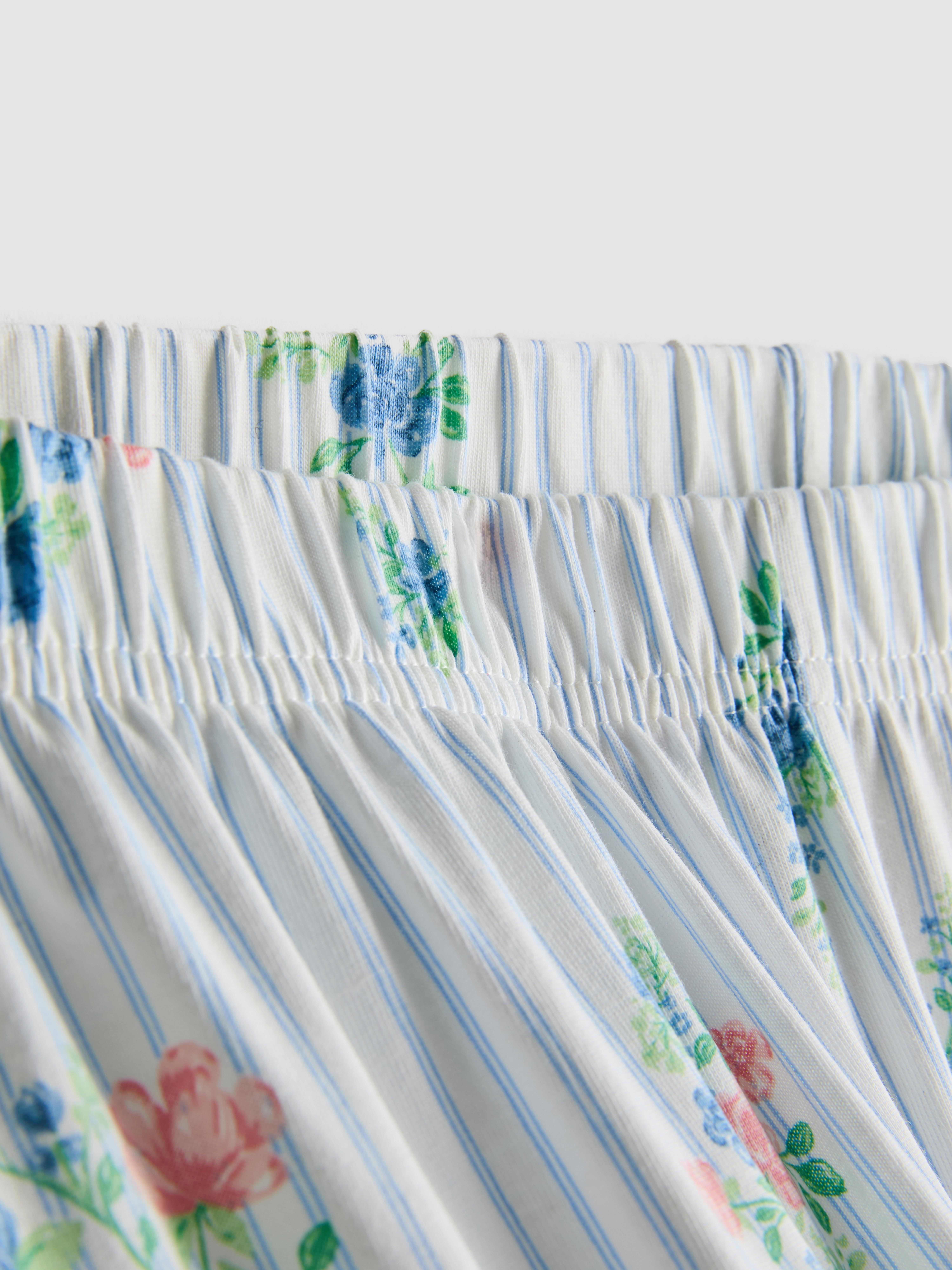 Baumwoll-Schlafanzug mit Print